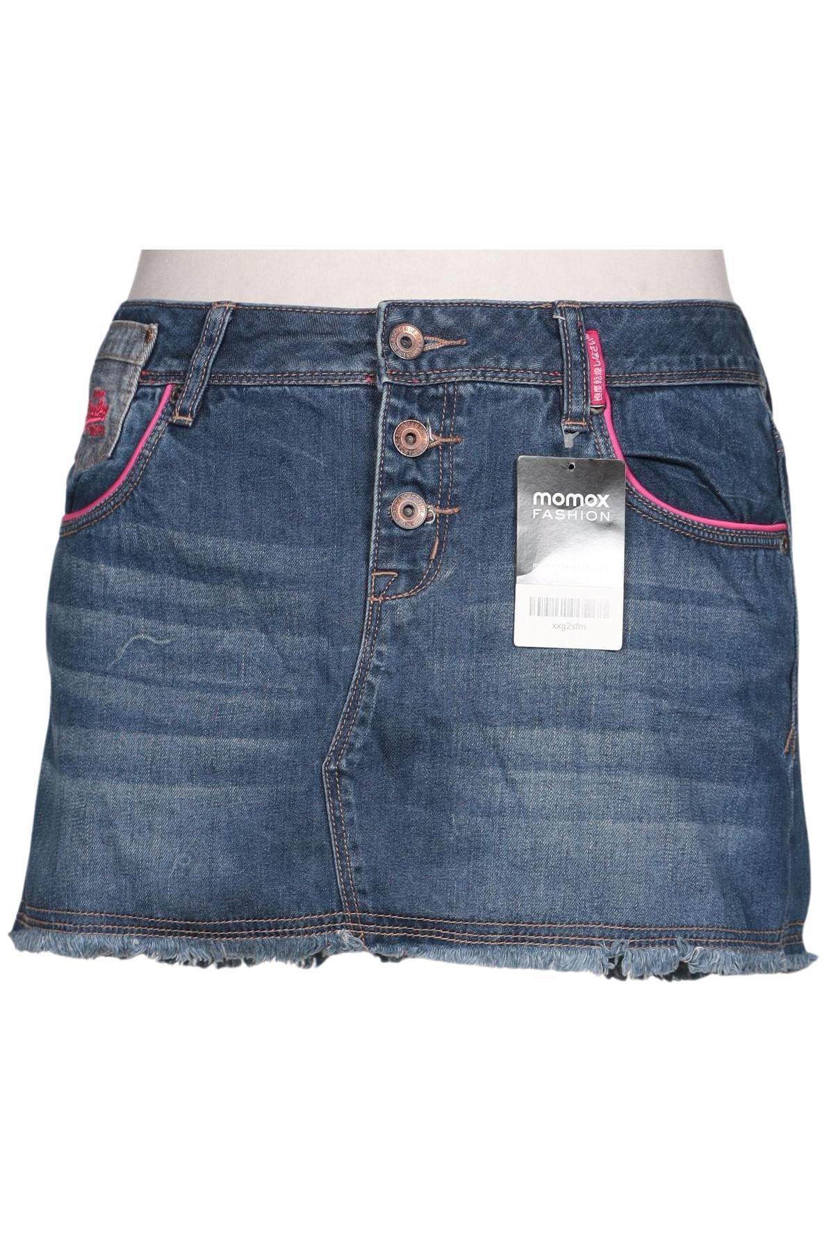 

Superdry Damen Rock, blau, Gr. 30