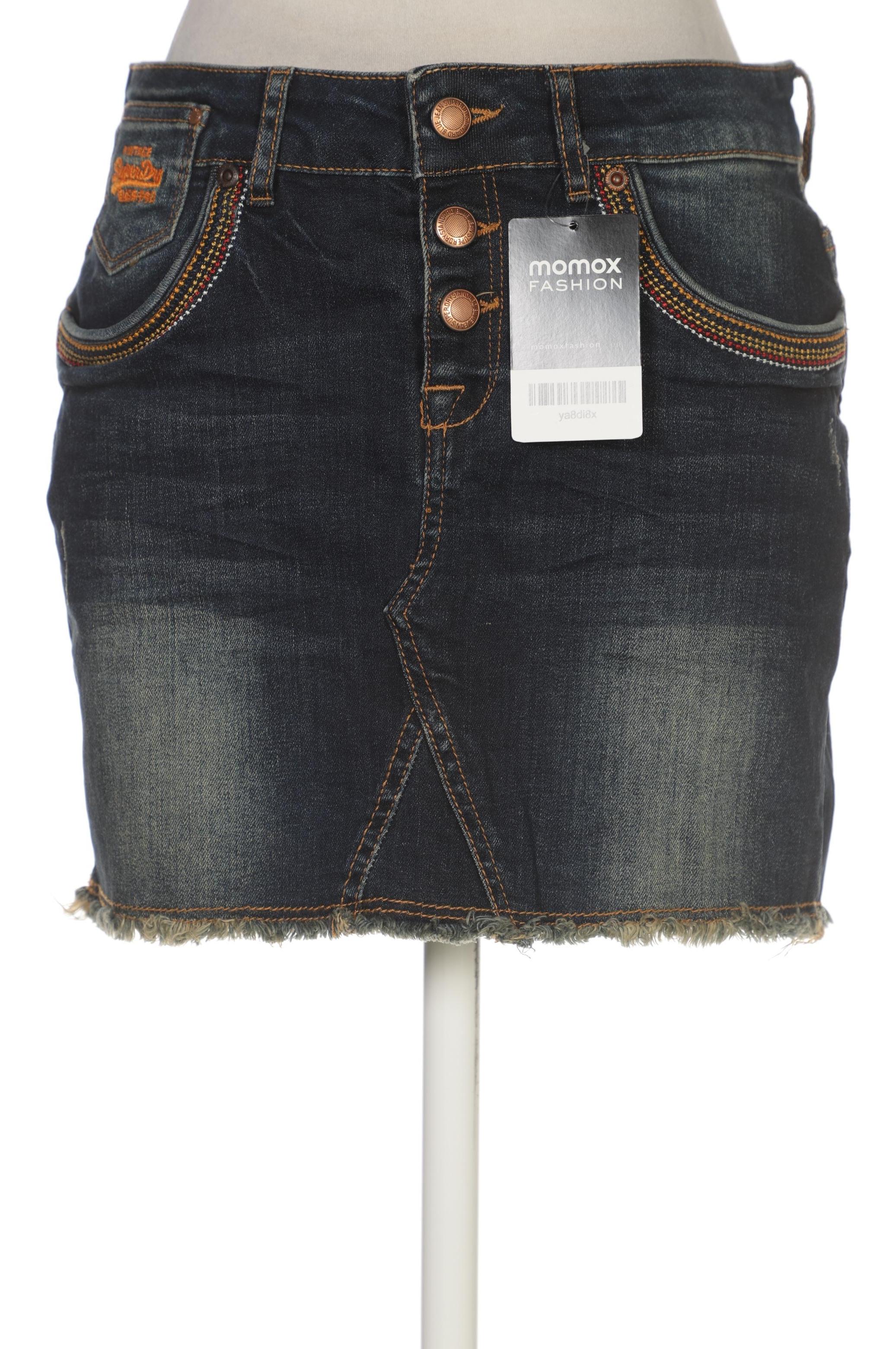 

Superdry Damen Rock, marineblau, Gr. 36