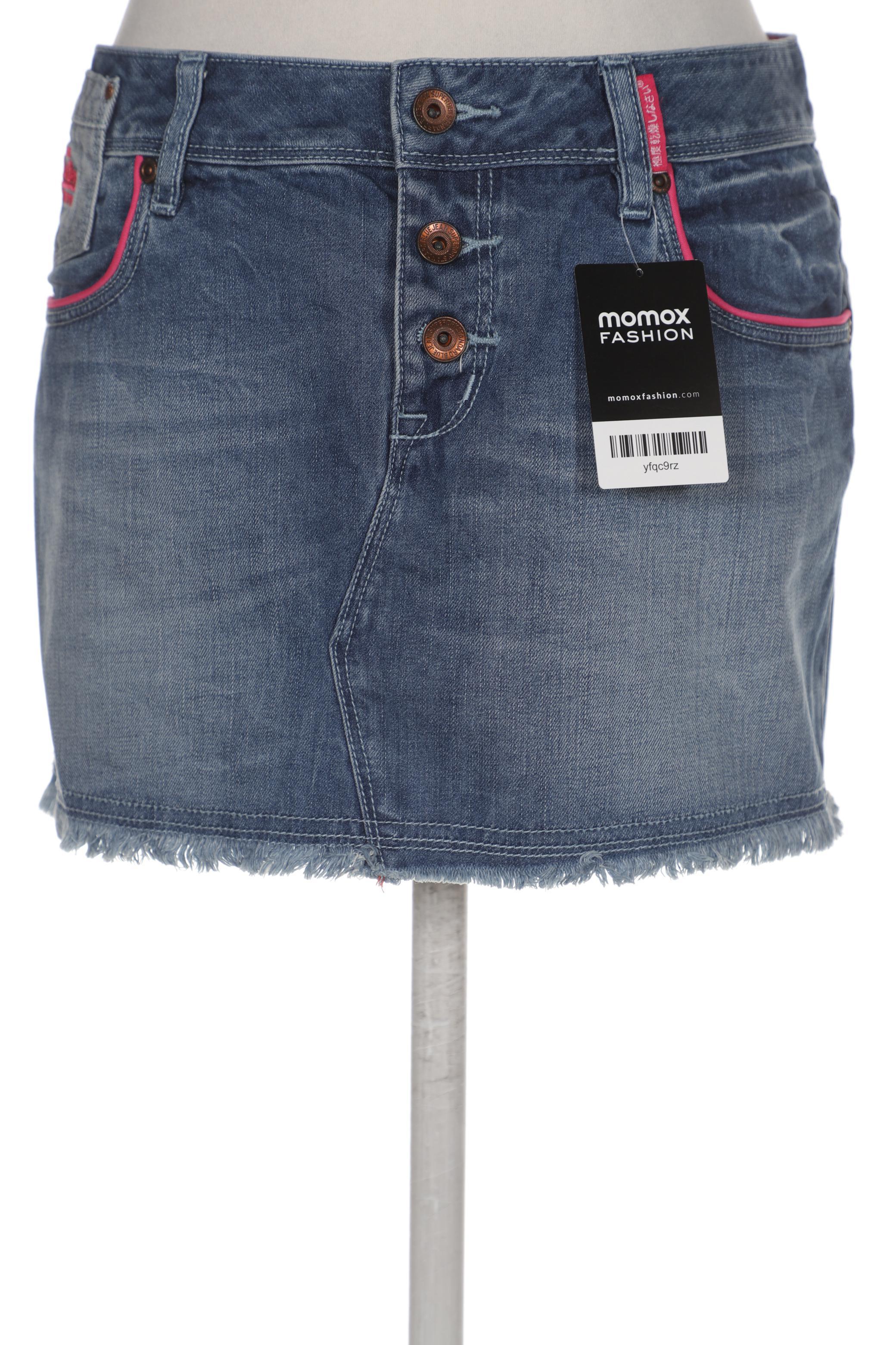 

Superdry Damen Rock, blau