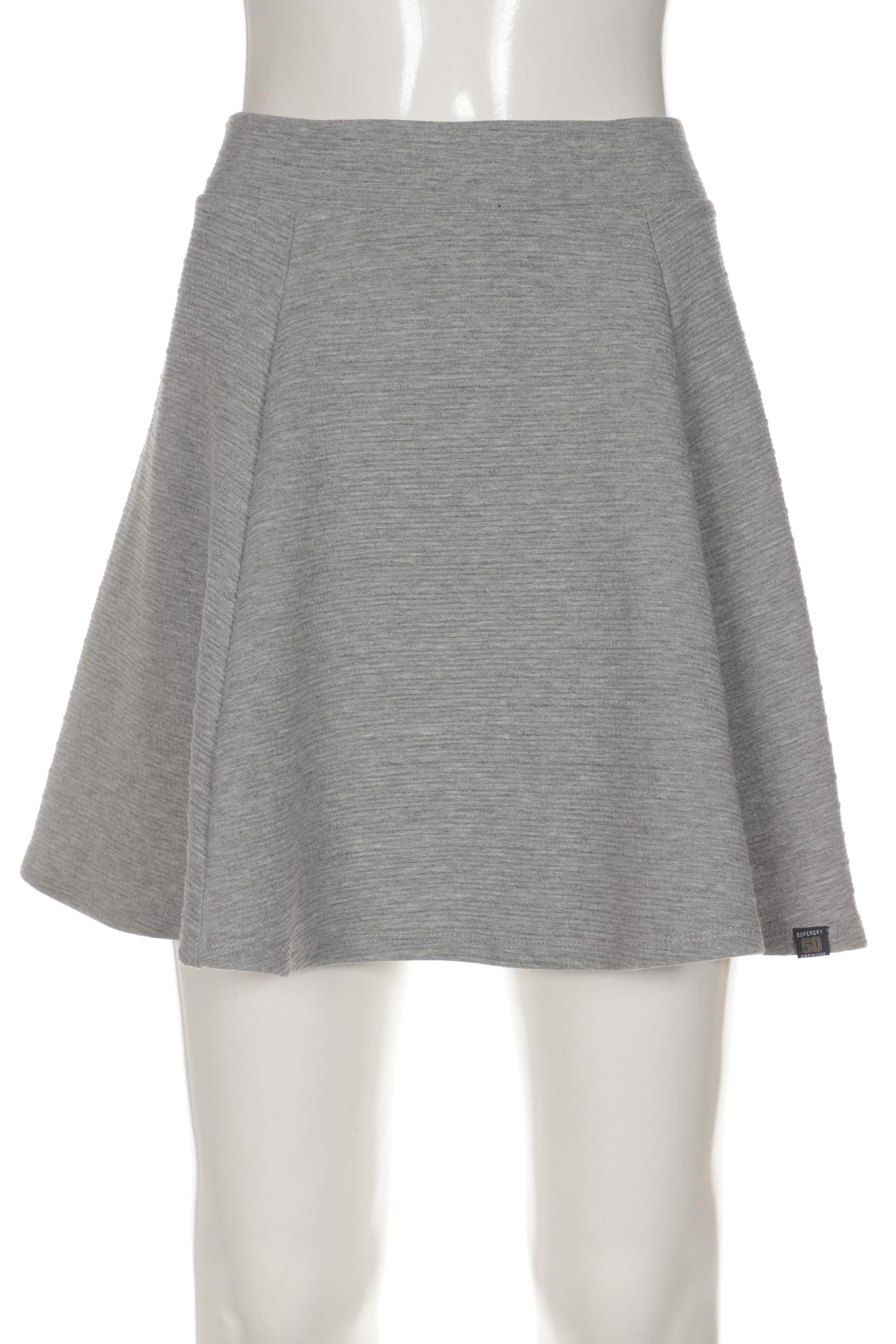 

Superdry Damen Rock, grau, Gr. 36