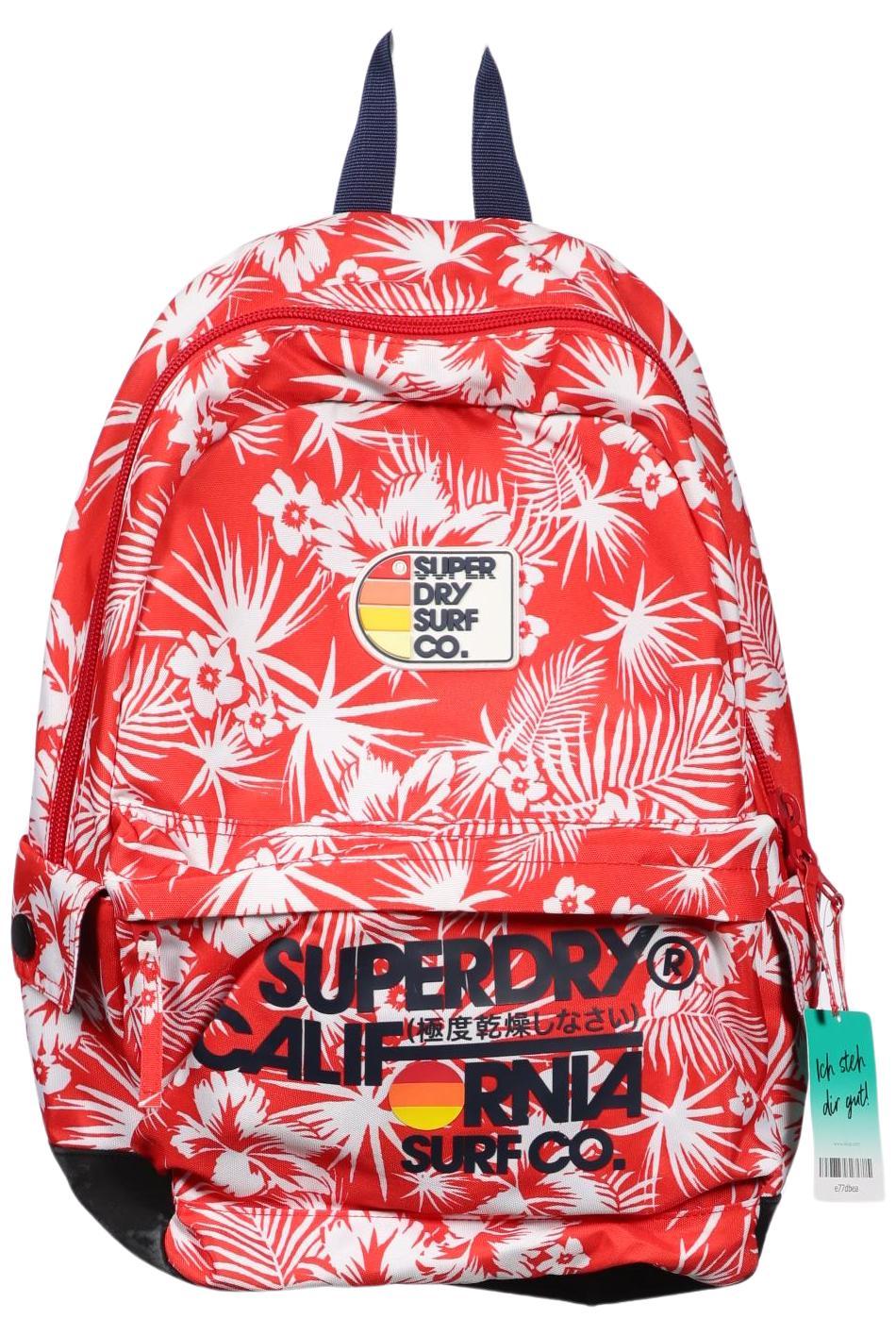 

Superdry Damen Rucksack, rot, Gr.