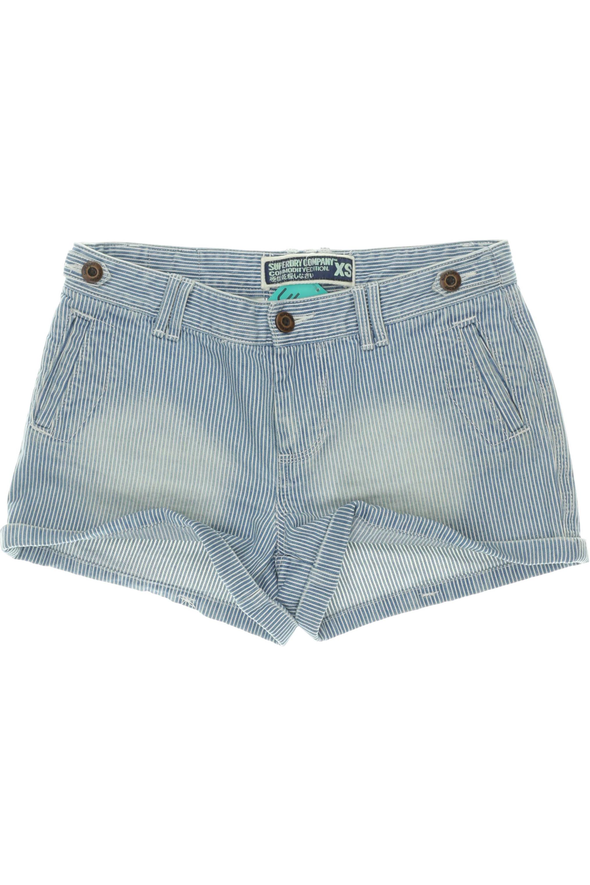 

Superdry Damen Shorts, blau, Gr. 34
