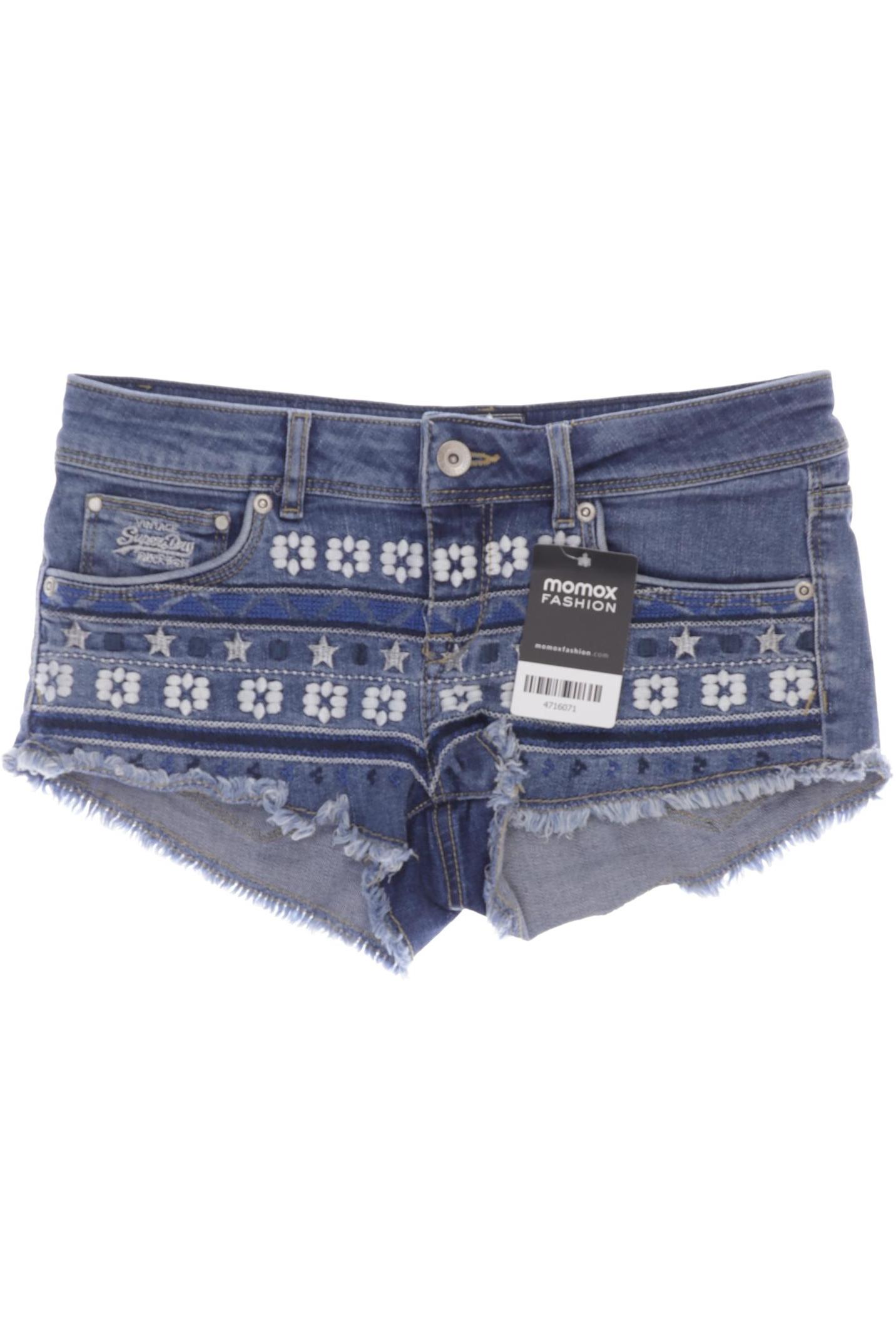 

Superdry Damen Shorts, blau