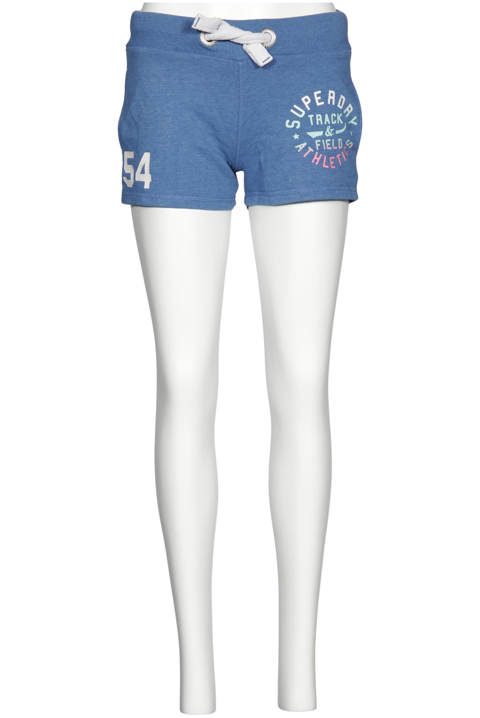 

Superdry Damen Shorts, blau, Gr. 36