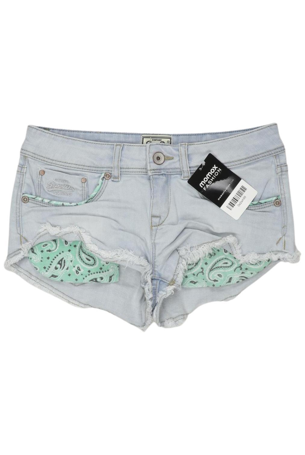 

Superdry Damen Shorts, hellblau, Gr. 25