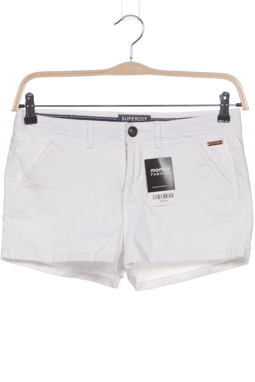 

Superdry Damen Shorts, weiß, Gr. 38