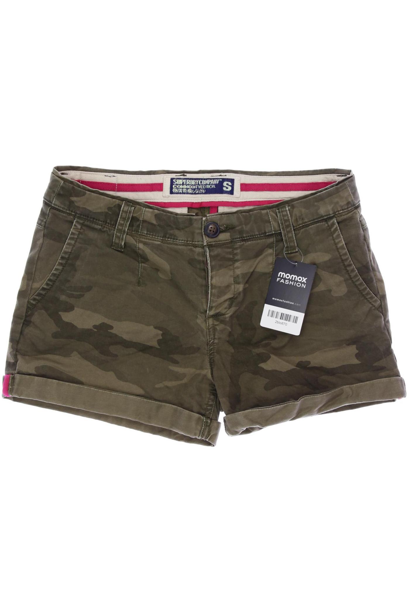 

Superdry Damen Shorts, grün, Gr. 36