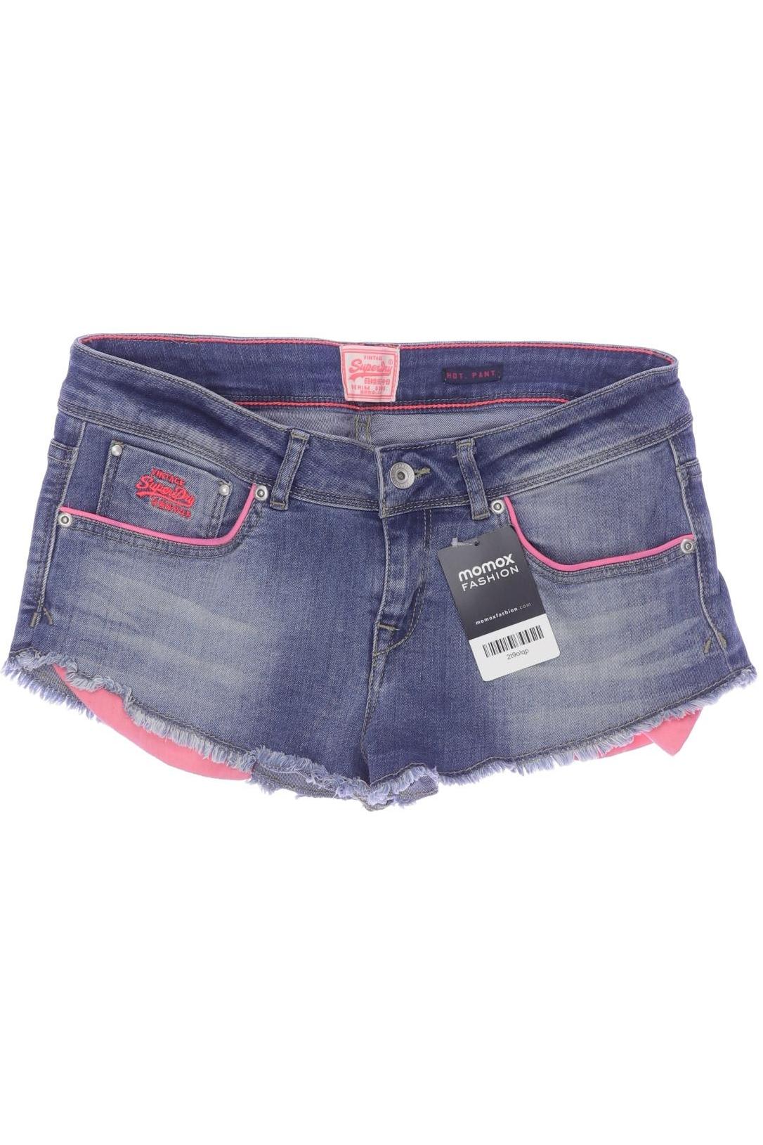 

Superdry Damen Shorts, blau, Gr. 30