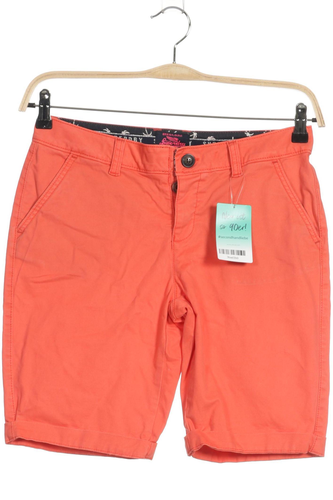 

Superdry Damen Shorts, rot, Gr.