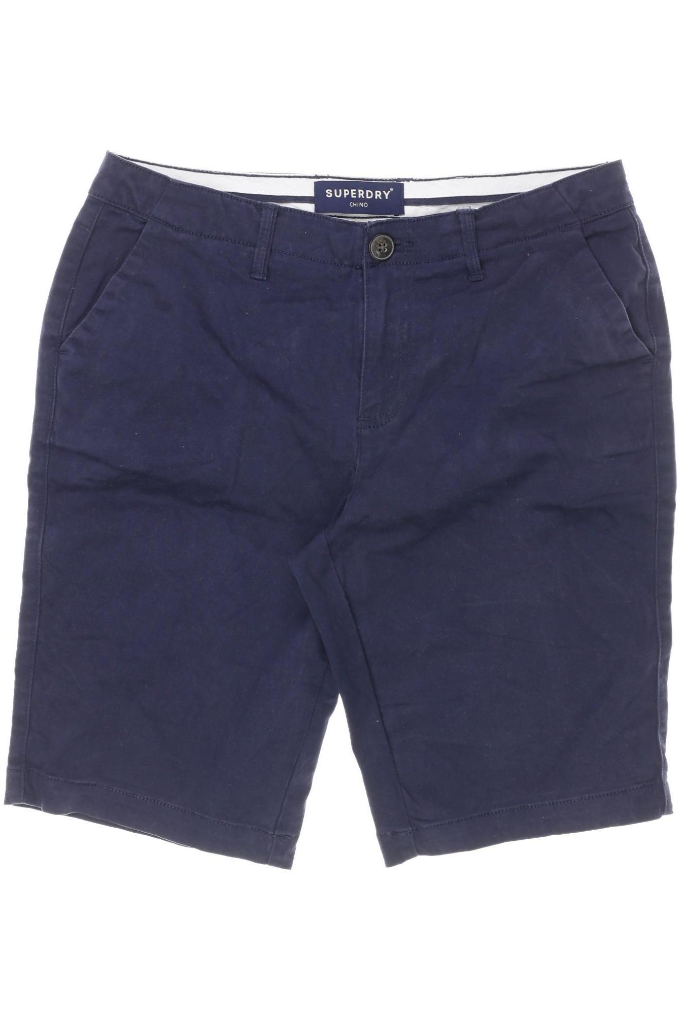 

Superdry Damen Shorts, blau, Gr. 36
