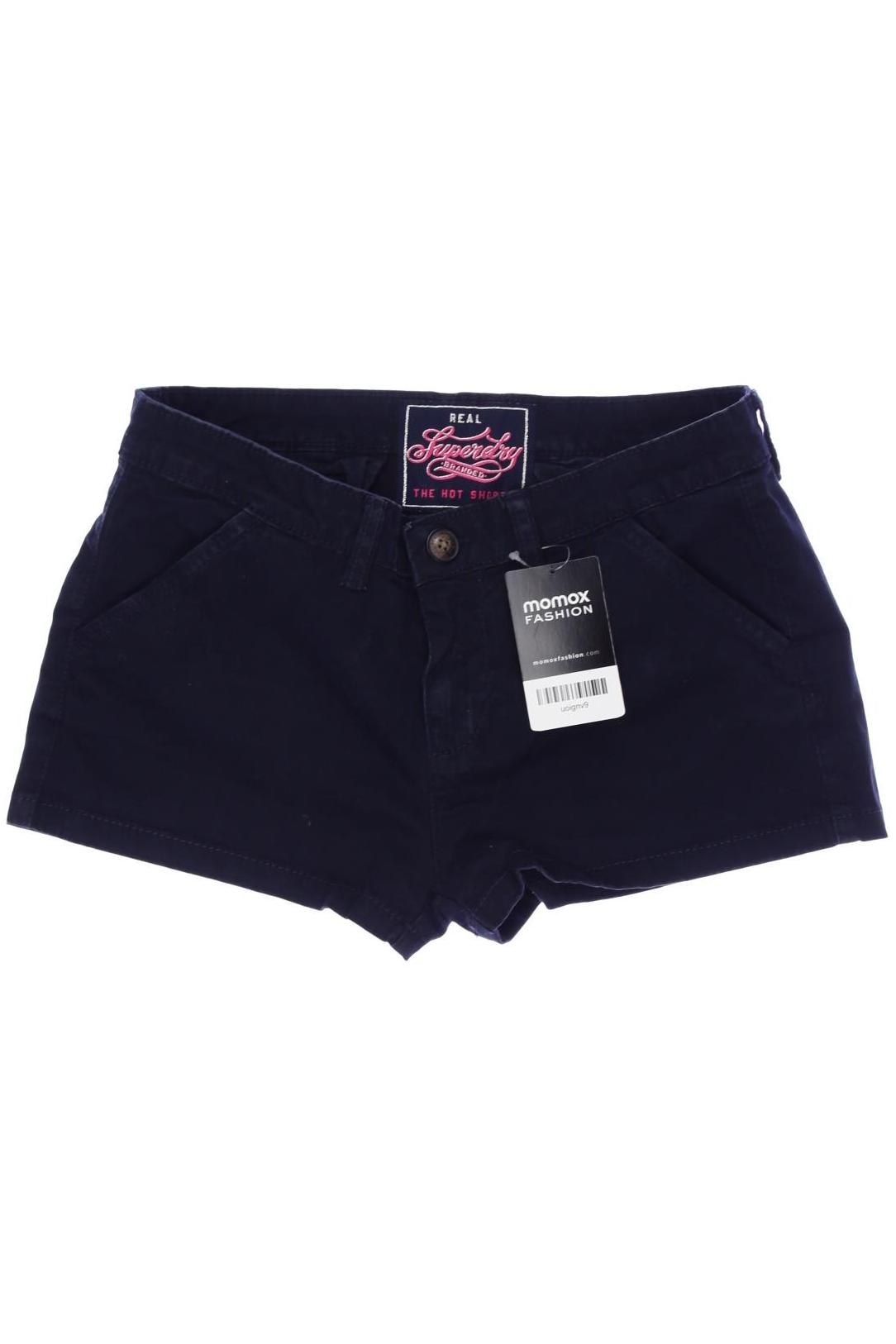 

Superdry Damen Shorts, schwarz, Gr. 34