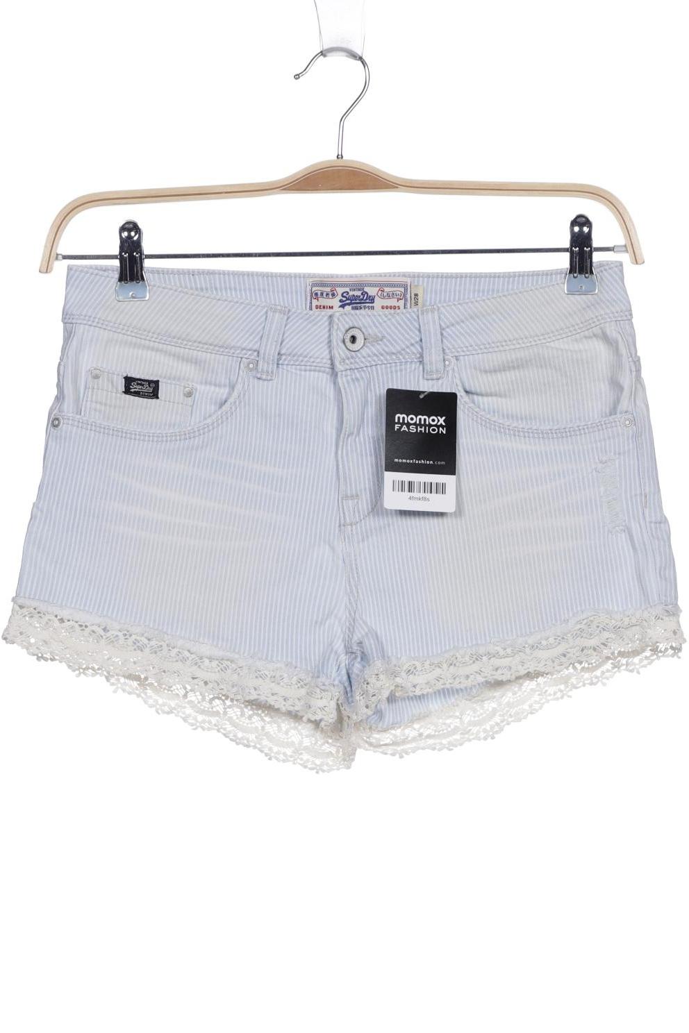 

Superdry Damen Shorts, hellblau