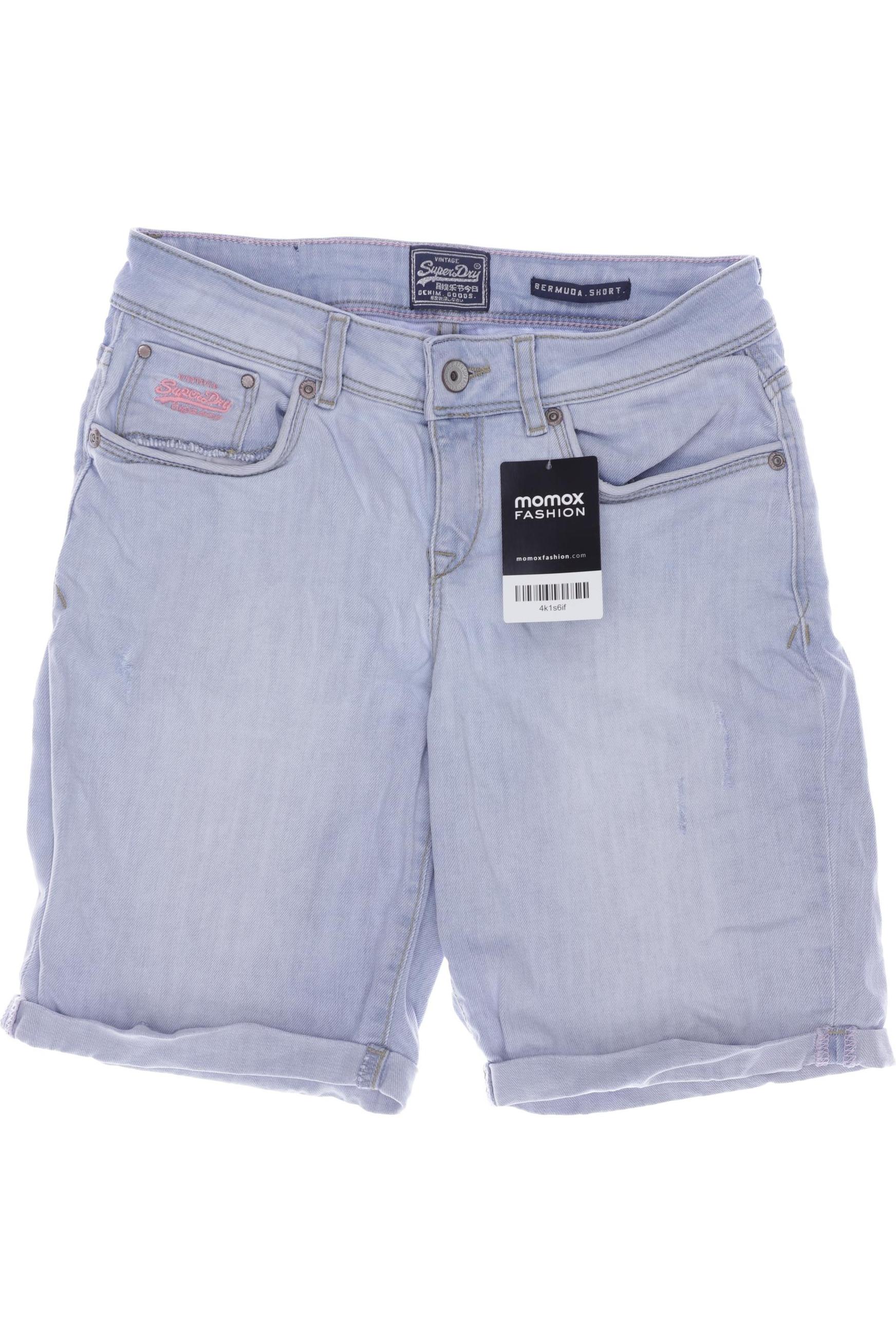 

Superdry Damen Shorts, hellblau