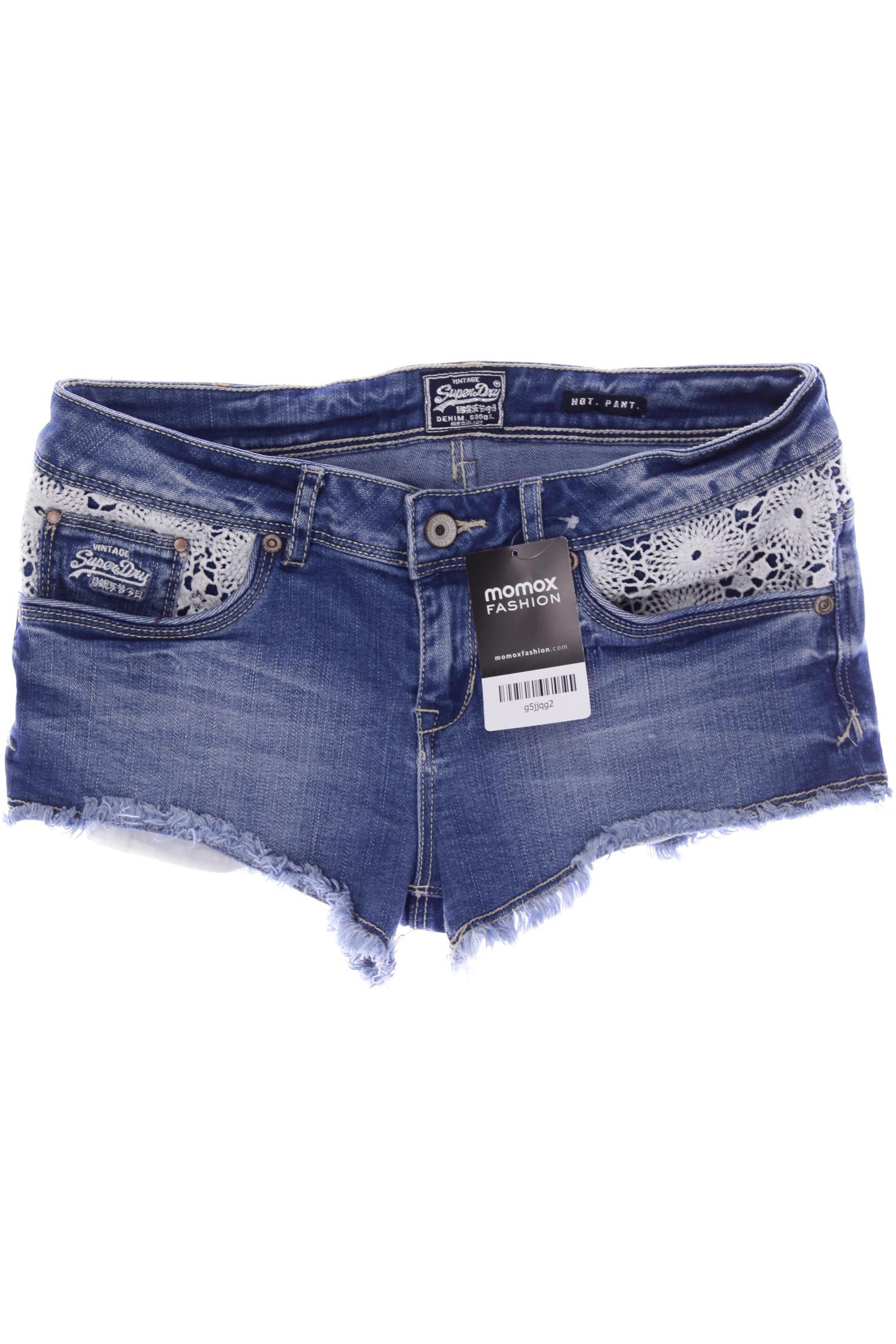 

Superdry Damen Shorts, blau