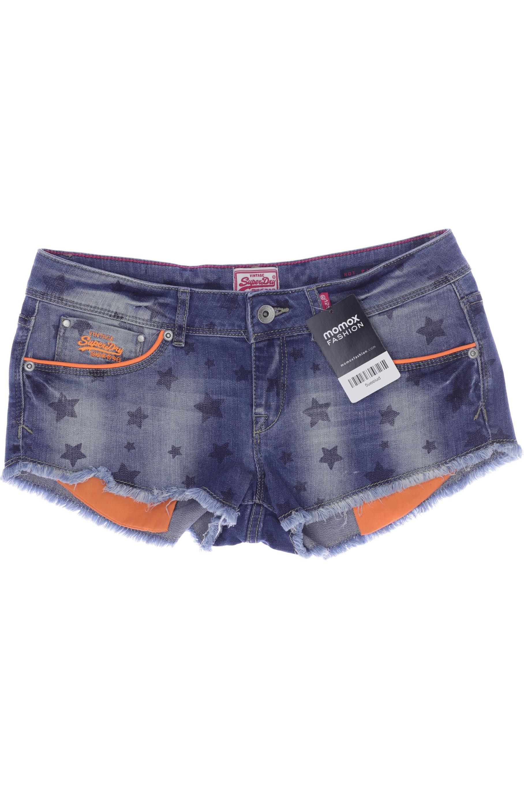 

Superdry Damen Shorts, blau