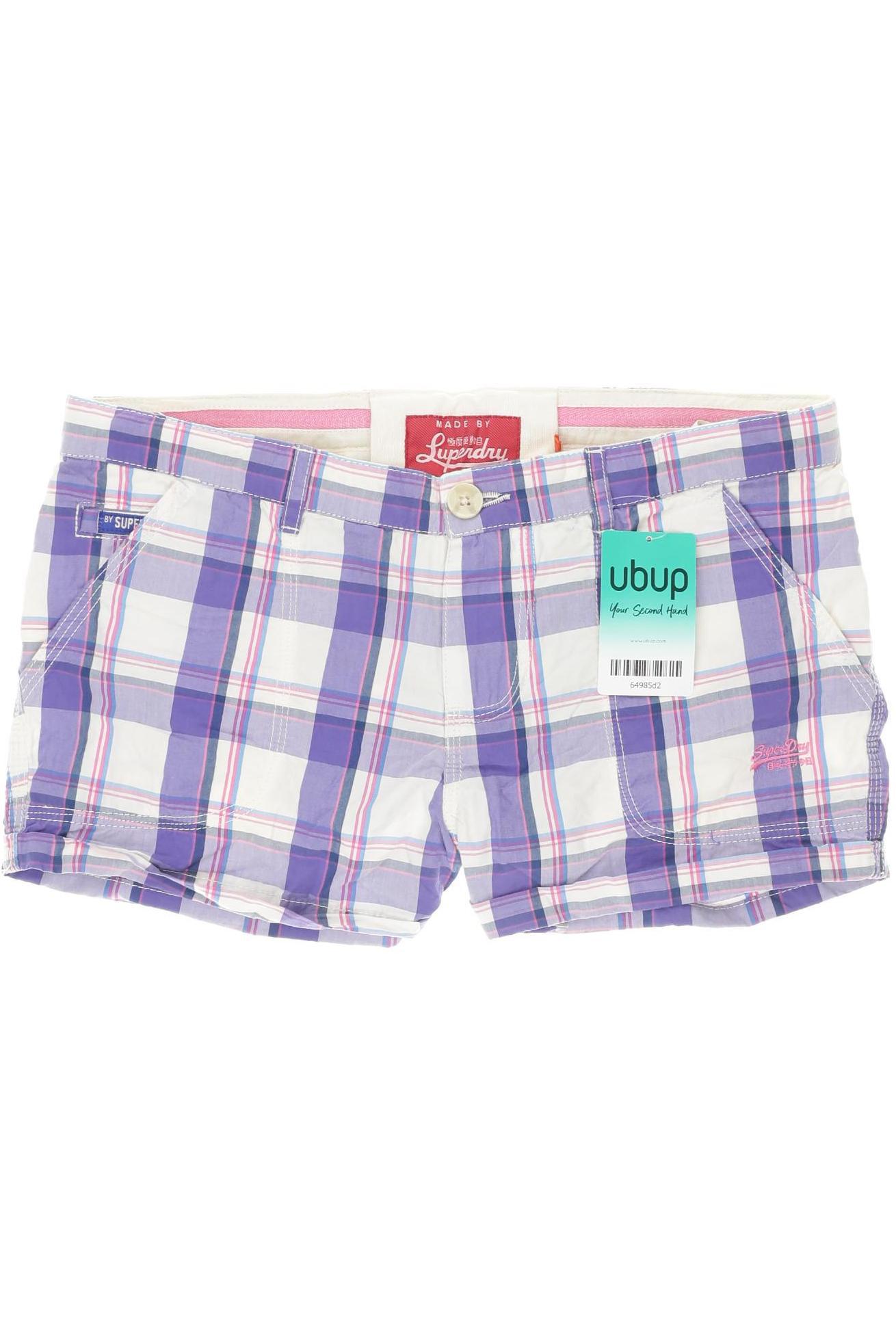 

Superdry Damen Shorts, lila, Gr.
