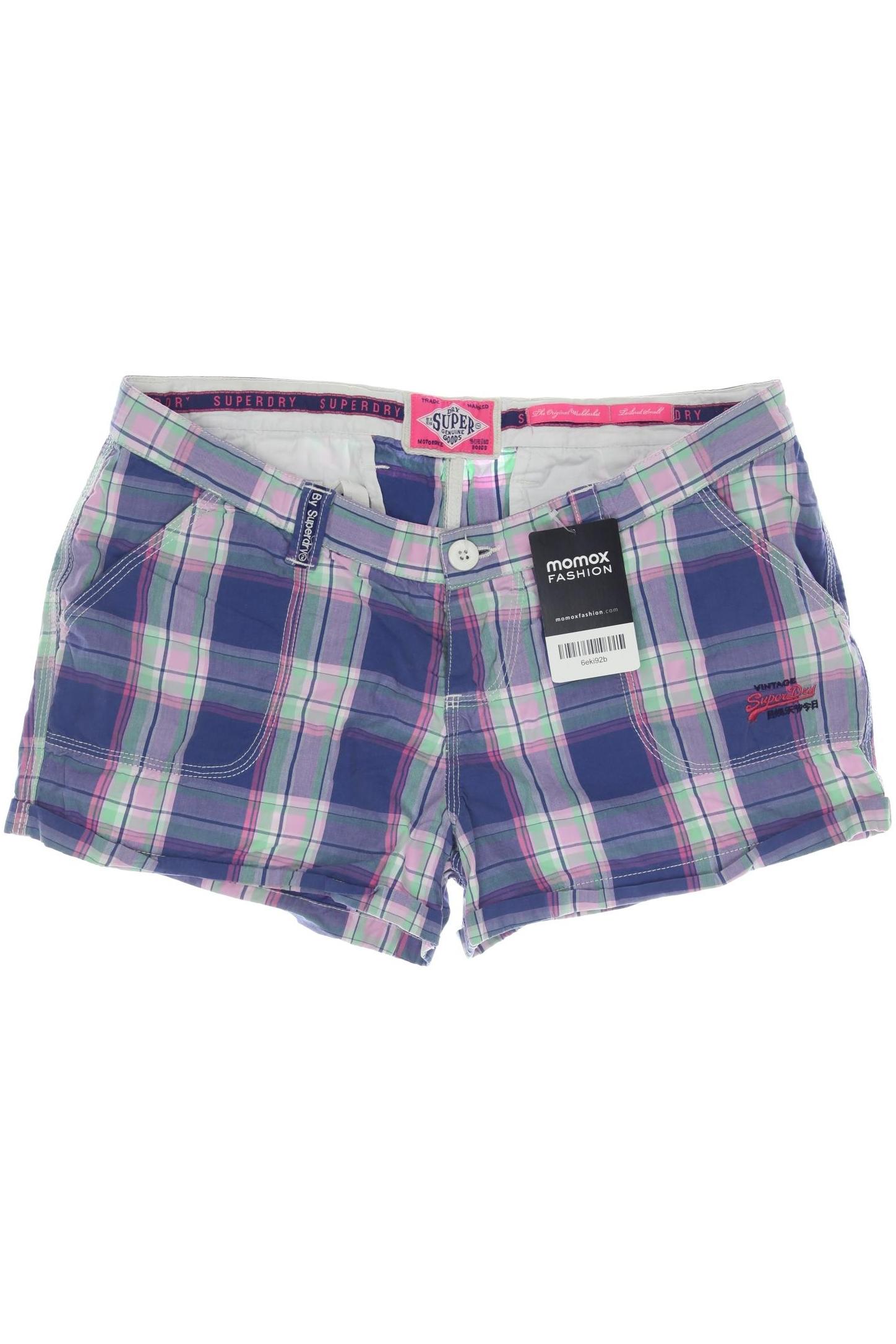 

Superdry Damen Shorts, blau, Gr. 36