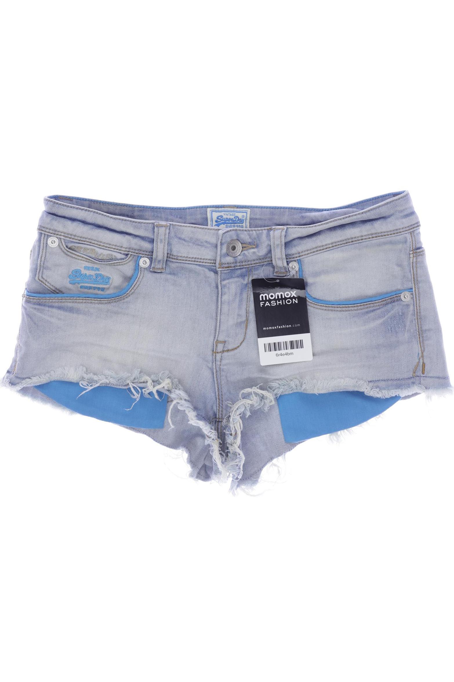 

Superdry Damen Shorts, hellblau, Gr. 38