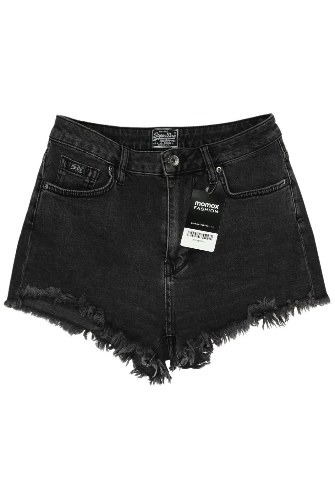 

Superdry Damen Shorts, schwarz, Gr. 27