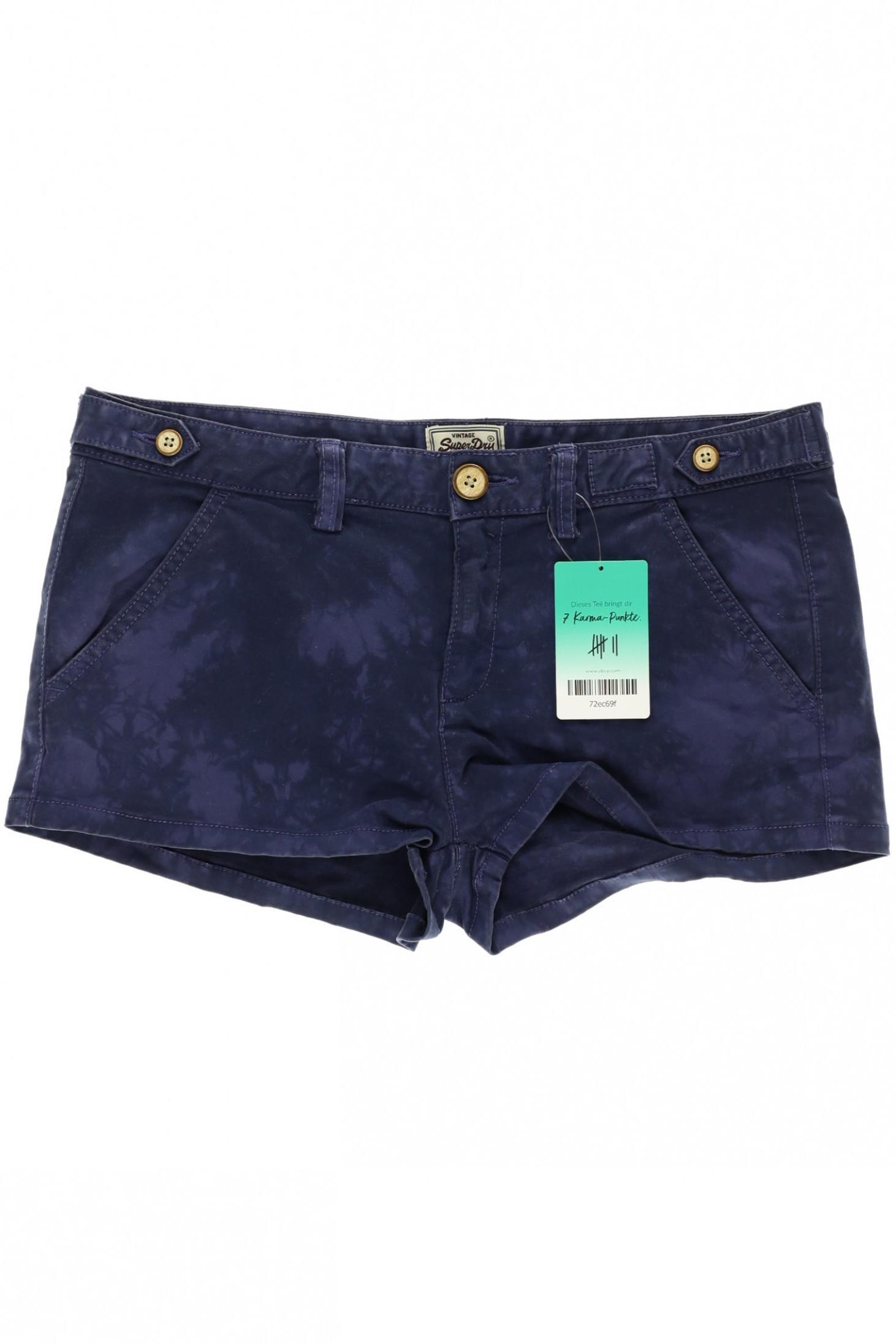 

Superdry Damen Shorts, blau, Gr.