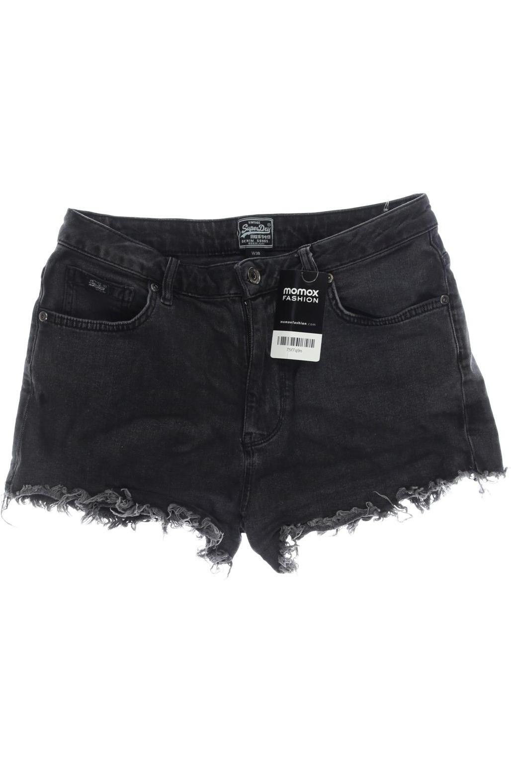 

Superdry Damen Shorts, schwarz, Gr. 30