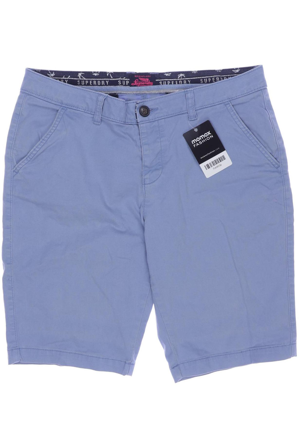 

Superdry Damen Shorts, blau, Gr. 42