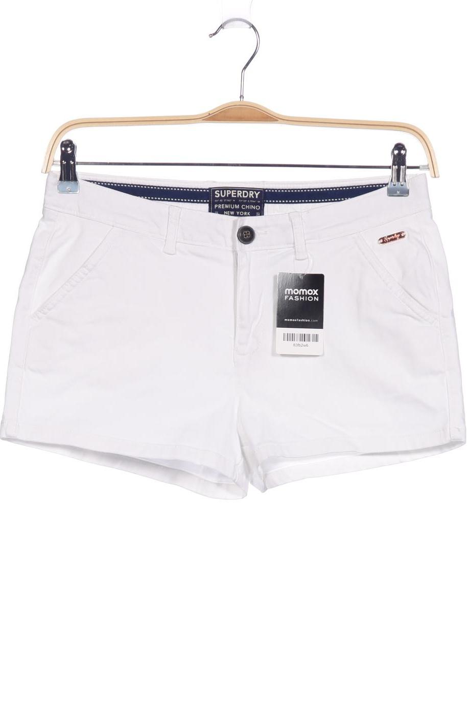 

Superdry Damen Shorts, weiß, Gr. 38