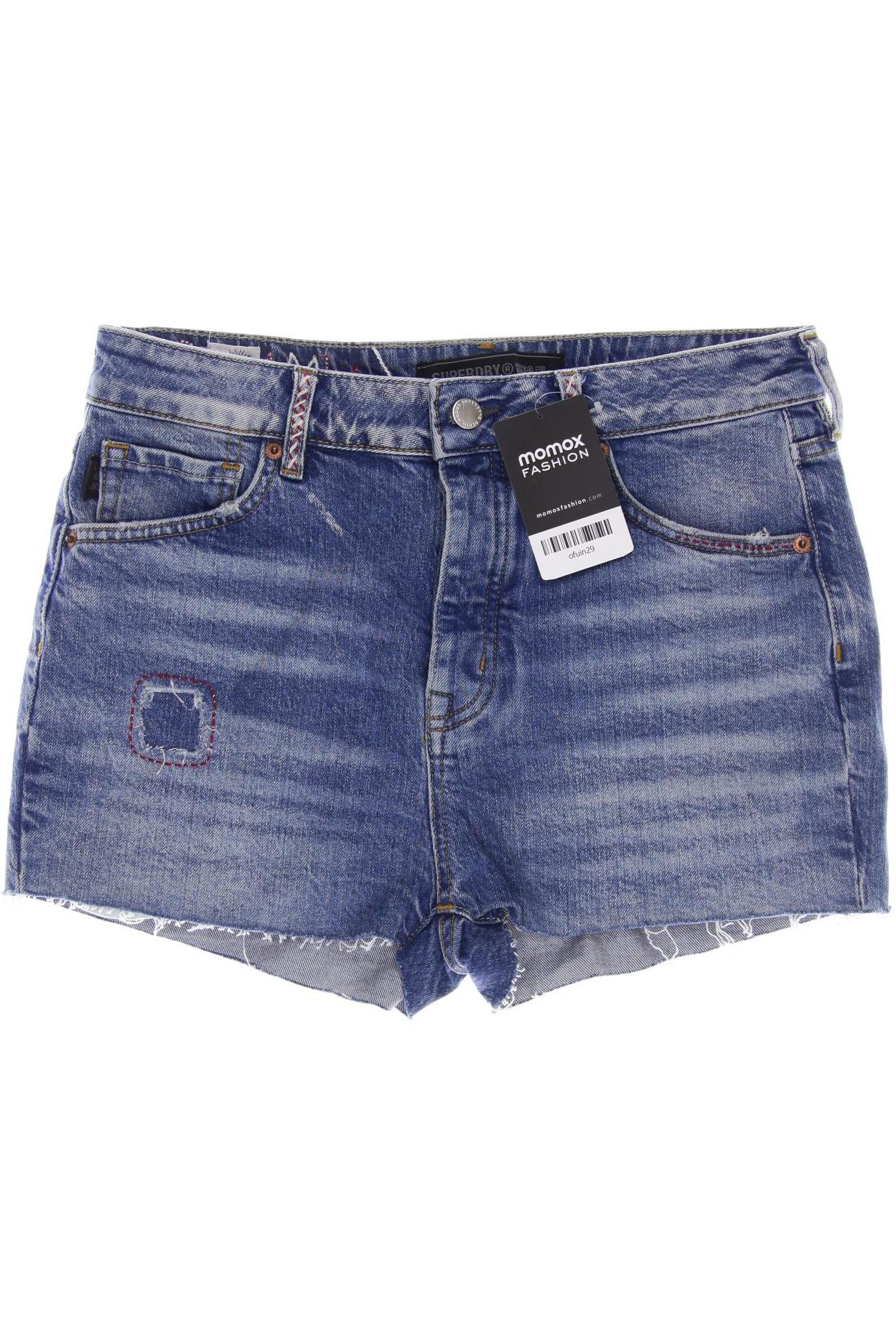 

Superdry Damen Shorts, blau, Gr. 40