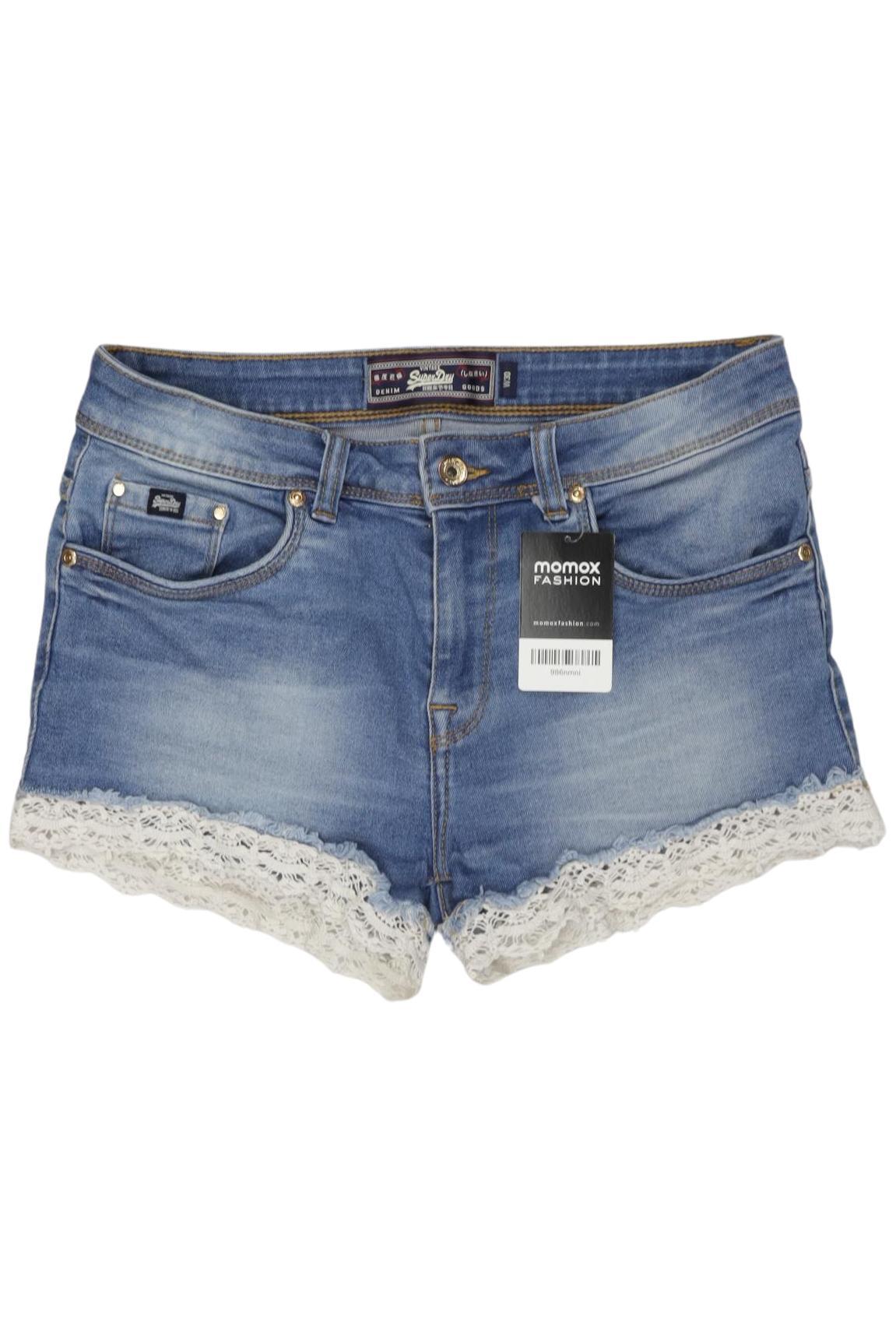 

Superdry Damen Shorts, hellblau, Gr. 30
