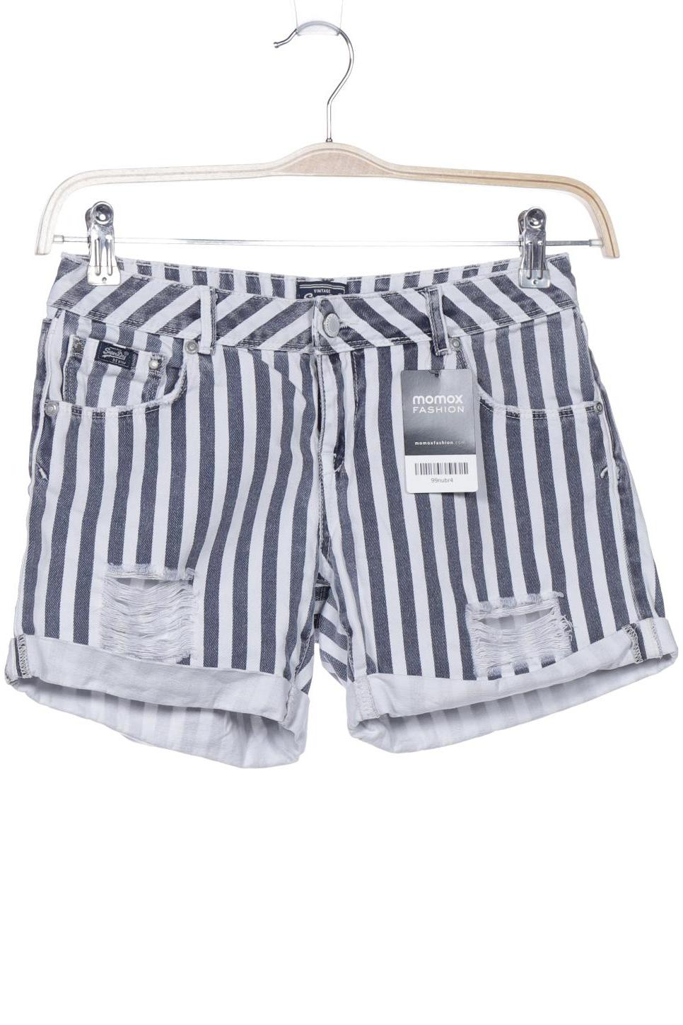 

Superdry Damen Shorts, grau, Gr. 26