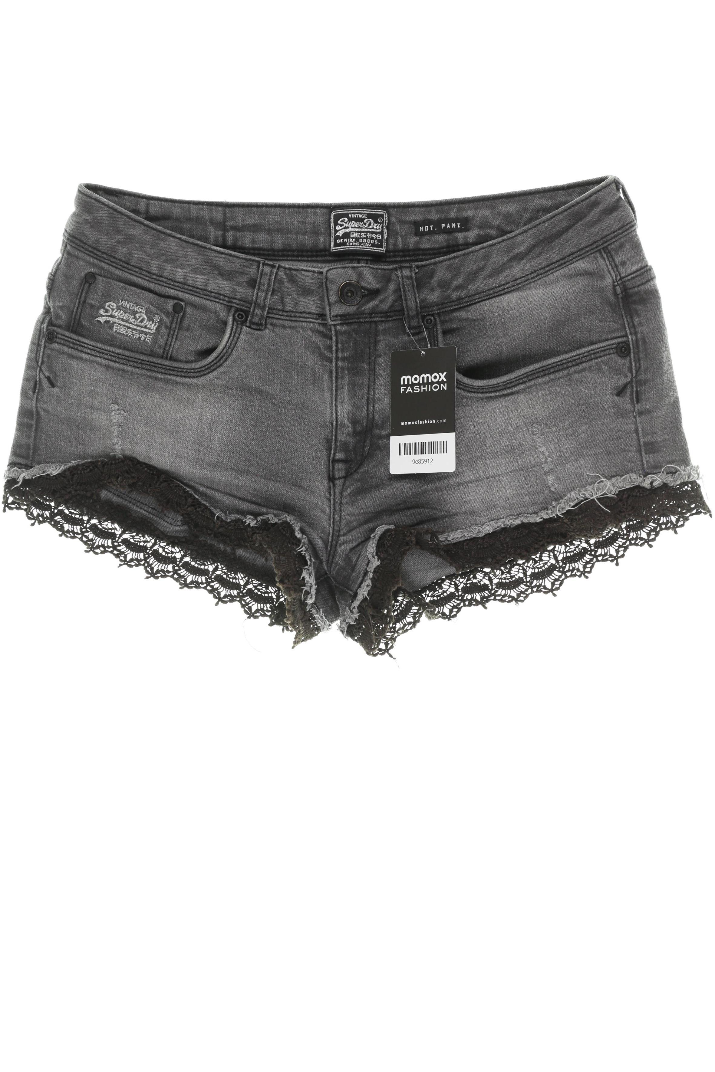 

Superdry Damen Shorts, grau, Gr. 30
