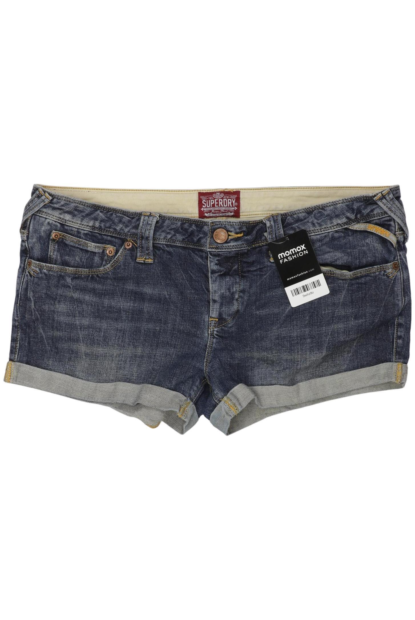 

Superdry Damen Shorts, blau, Gr. 30