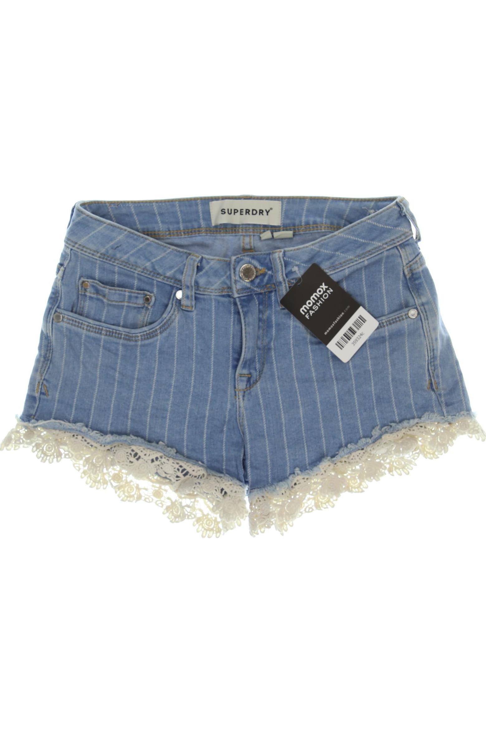 

Superdry Damen Shorts, blau