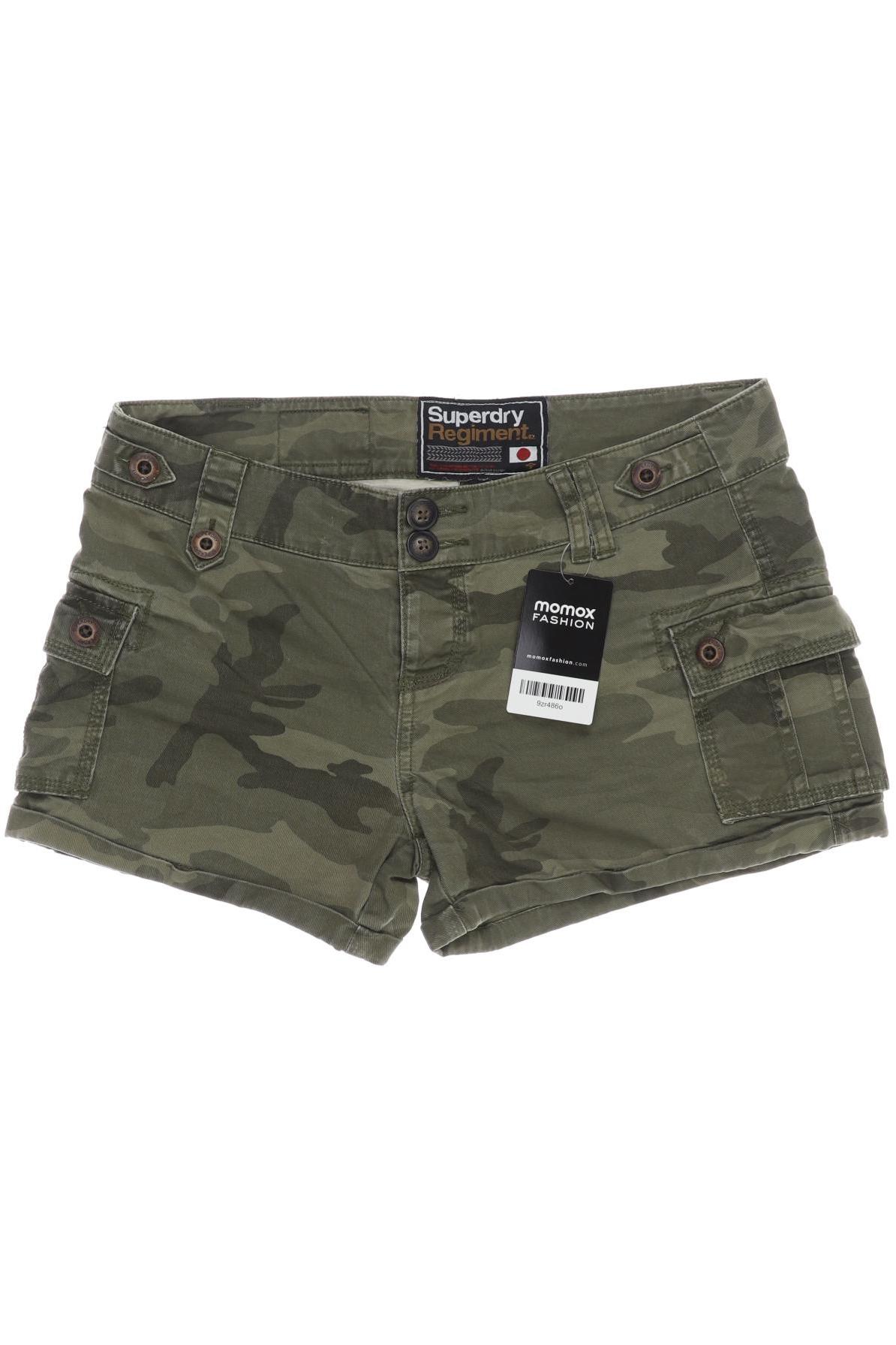 

Superdry Damen Shorts, grün, Gr. 36
