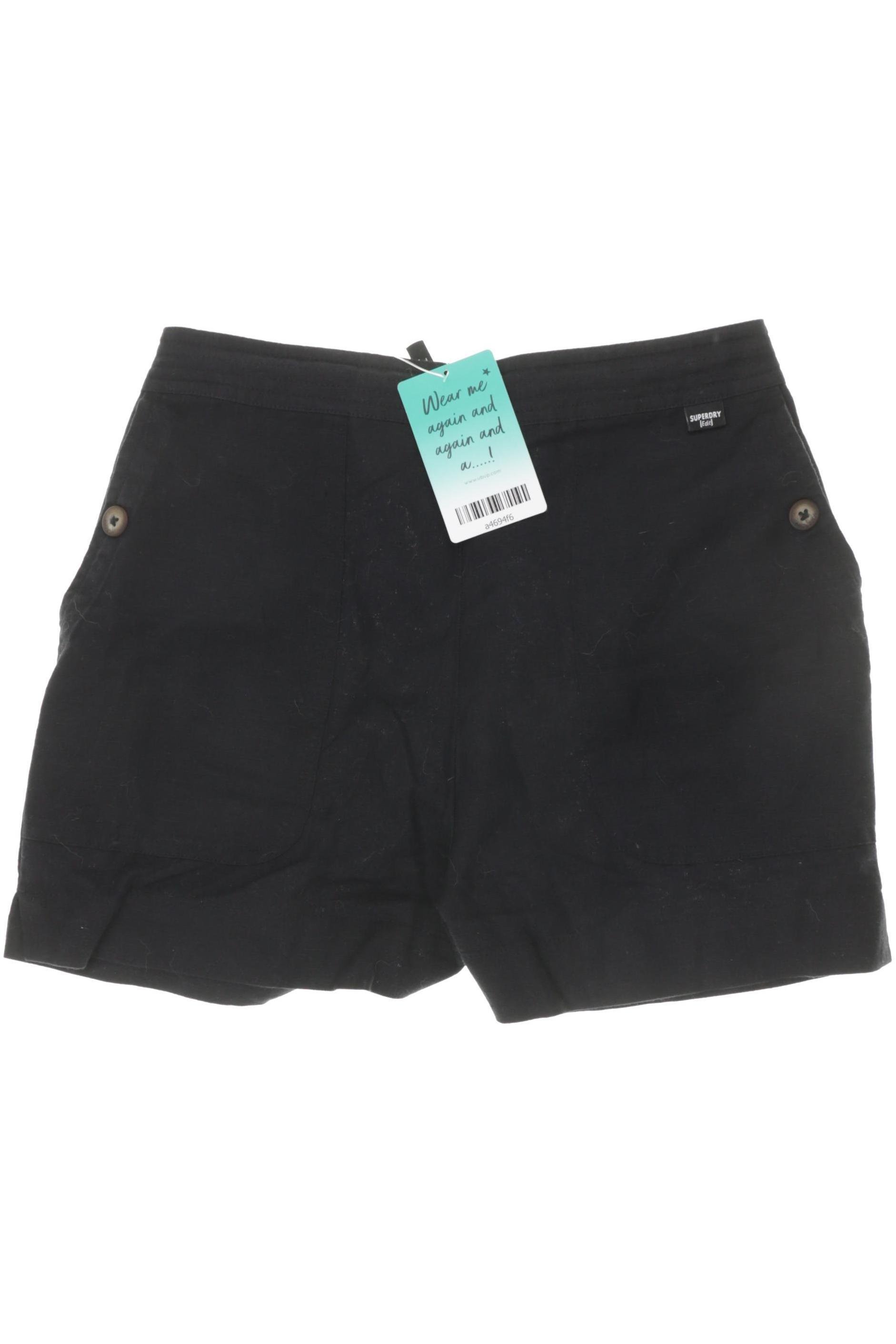 

Superdry Damen Shorts, schwarz, Gr. 34