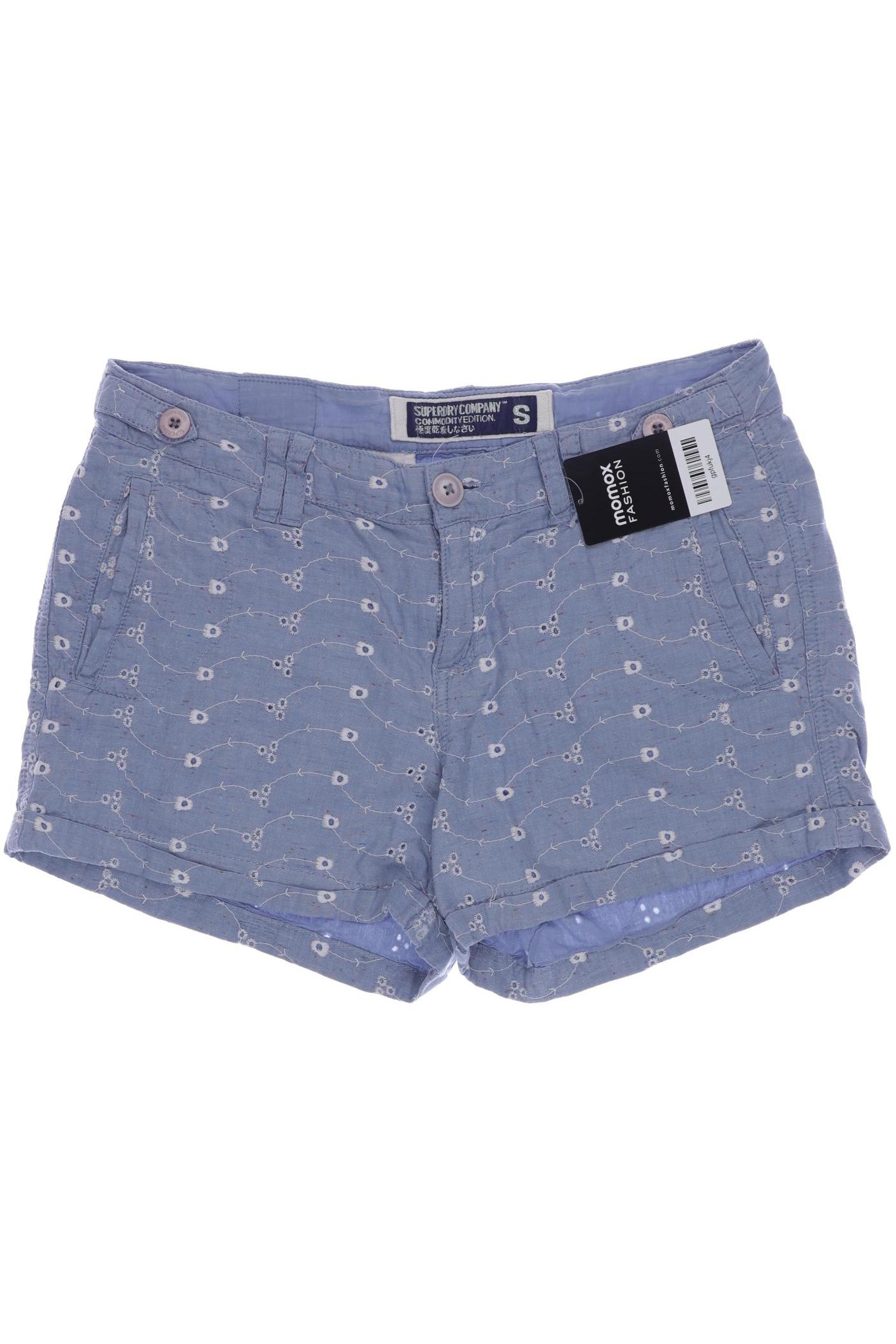 

Superdry Damen Shorts, hellblau, Gr. 36