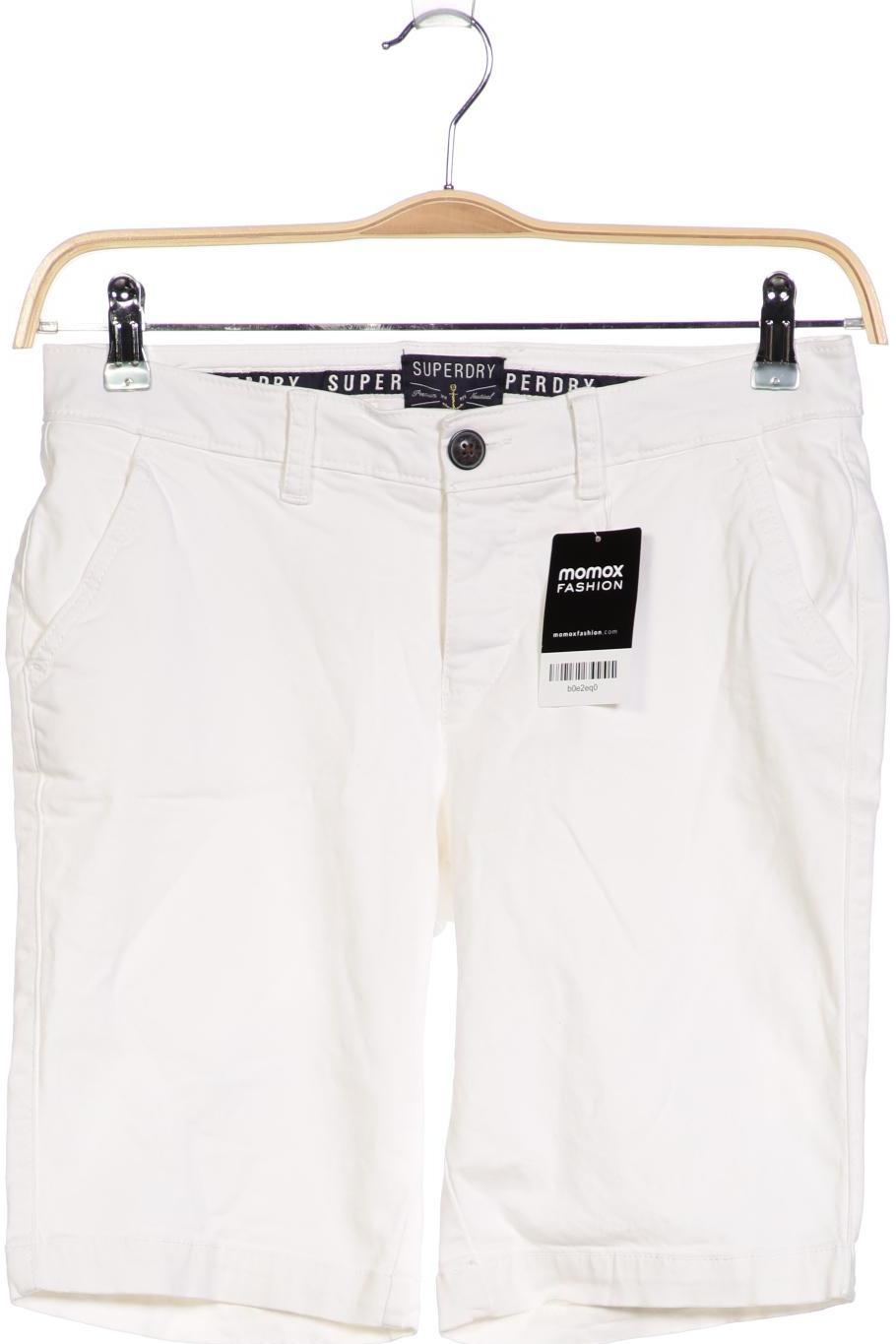 

Superdry Damen Shorts, weiß, Gr. 36