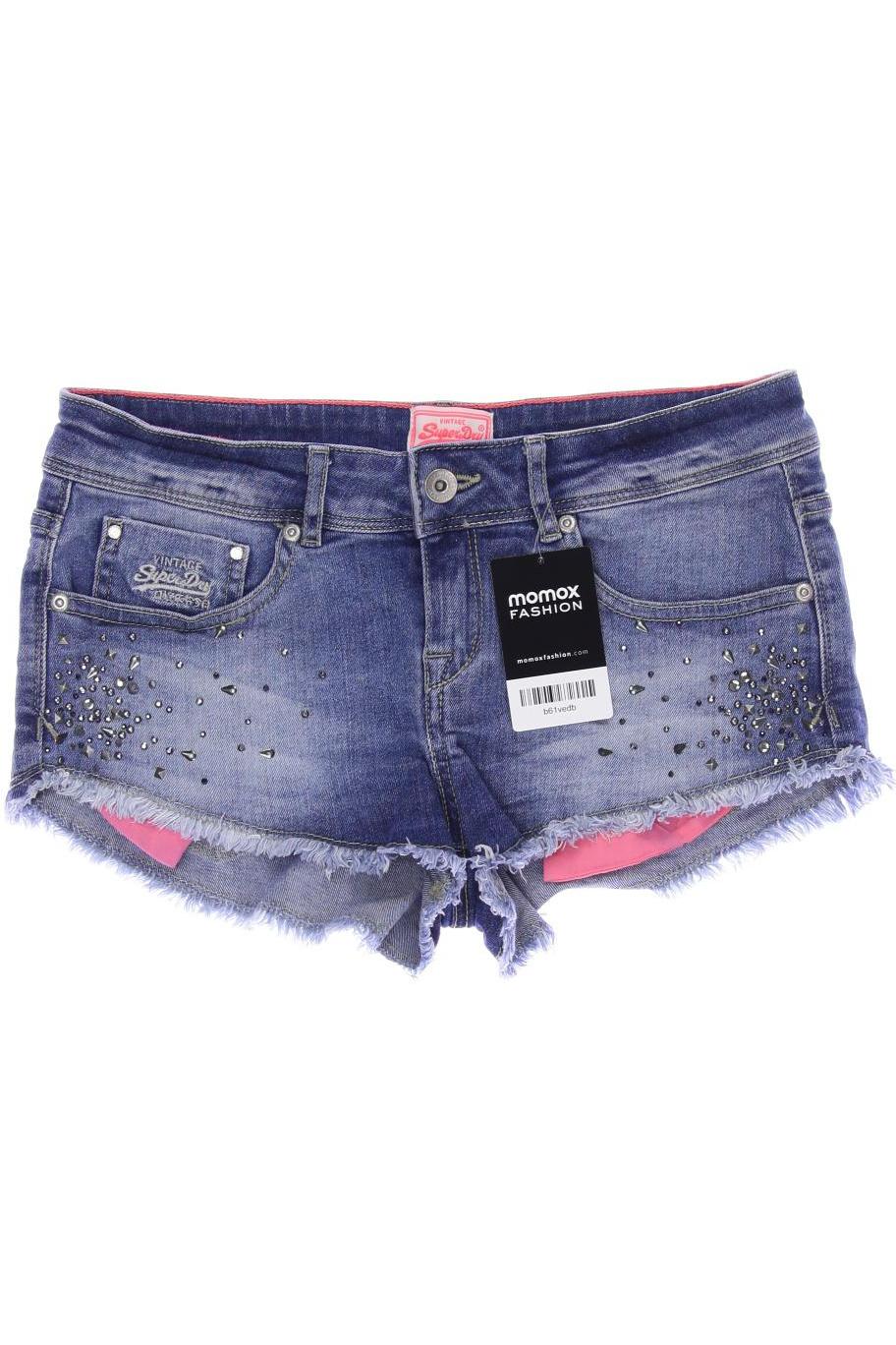 

Superdry Damen Shorts, blau, Gr. 28