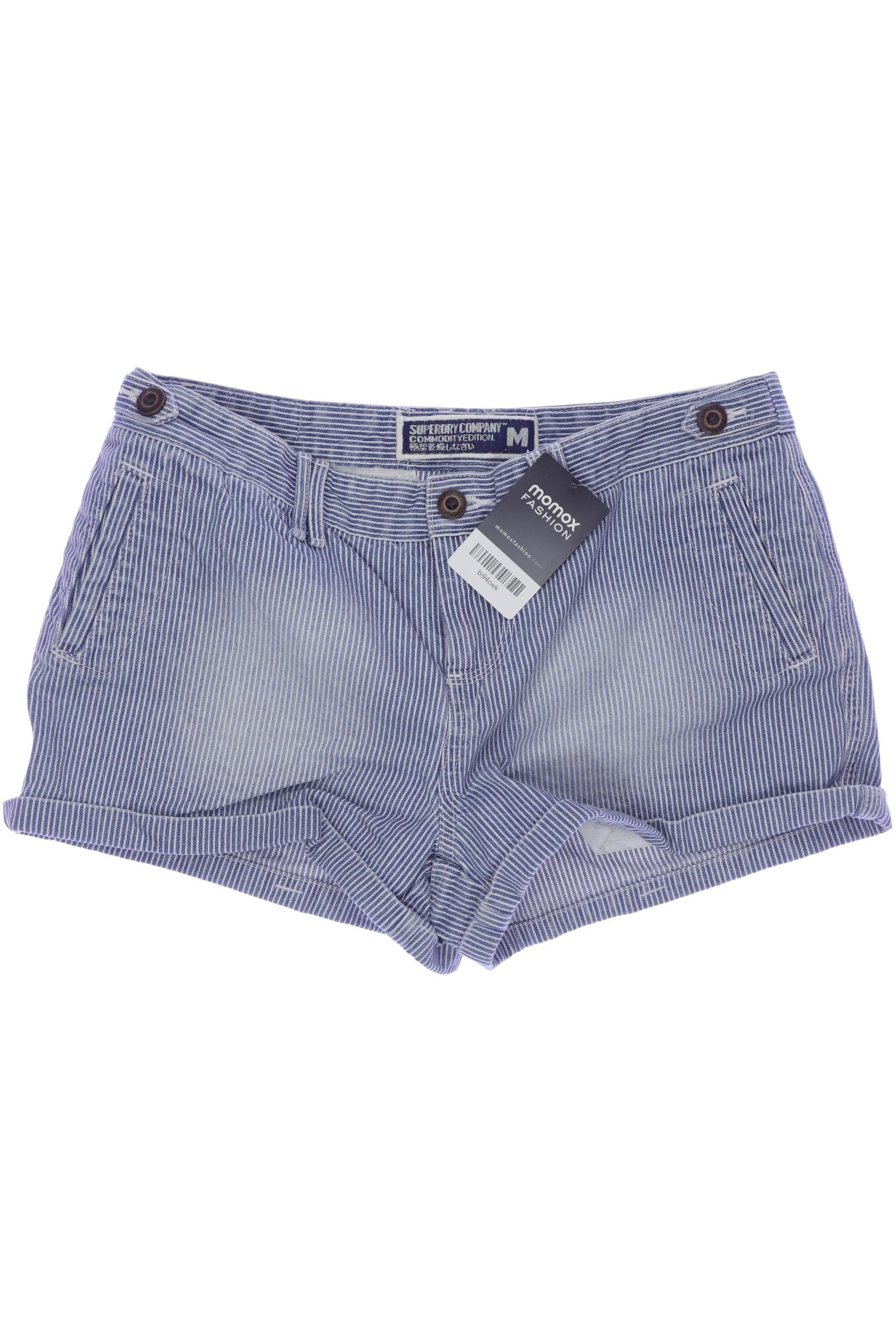 

Superdry Damen Shorts, blau, Gr. 38