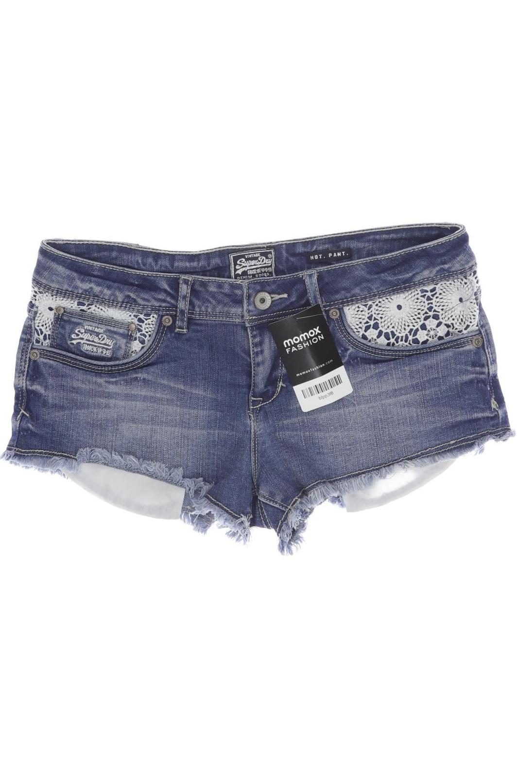 

Superdry Damen Shorts, blau