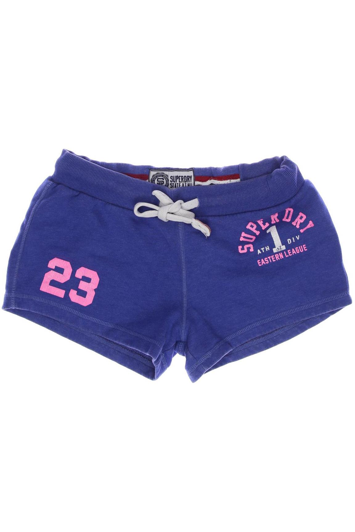

Superdry Damen Shorts, blau, Gr. 38