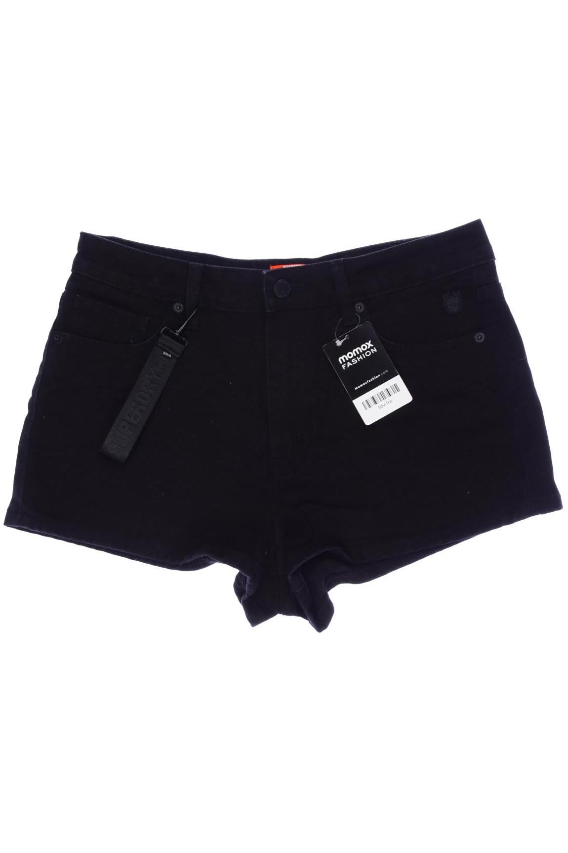 

Superdry Damen Shorts, schwarz, Gr. 28