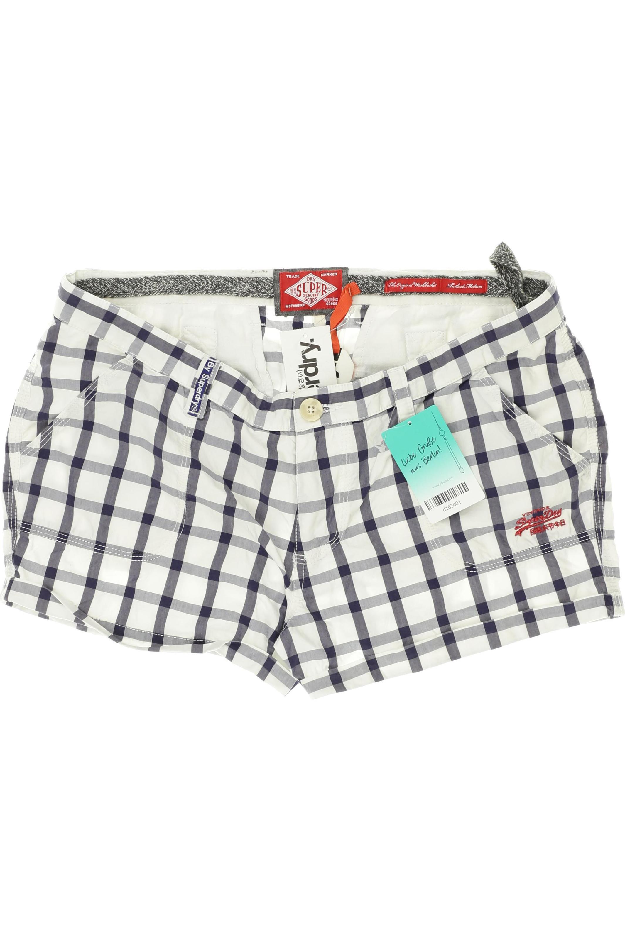 

Superdry Damen Shorts, blau, Gr. 38