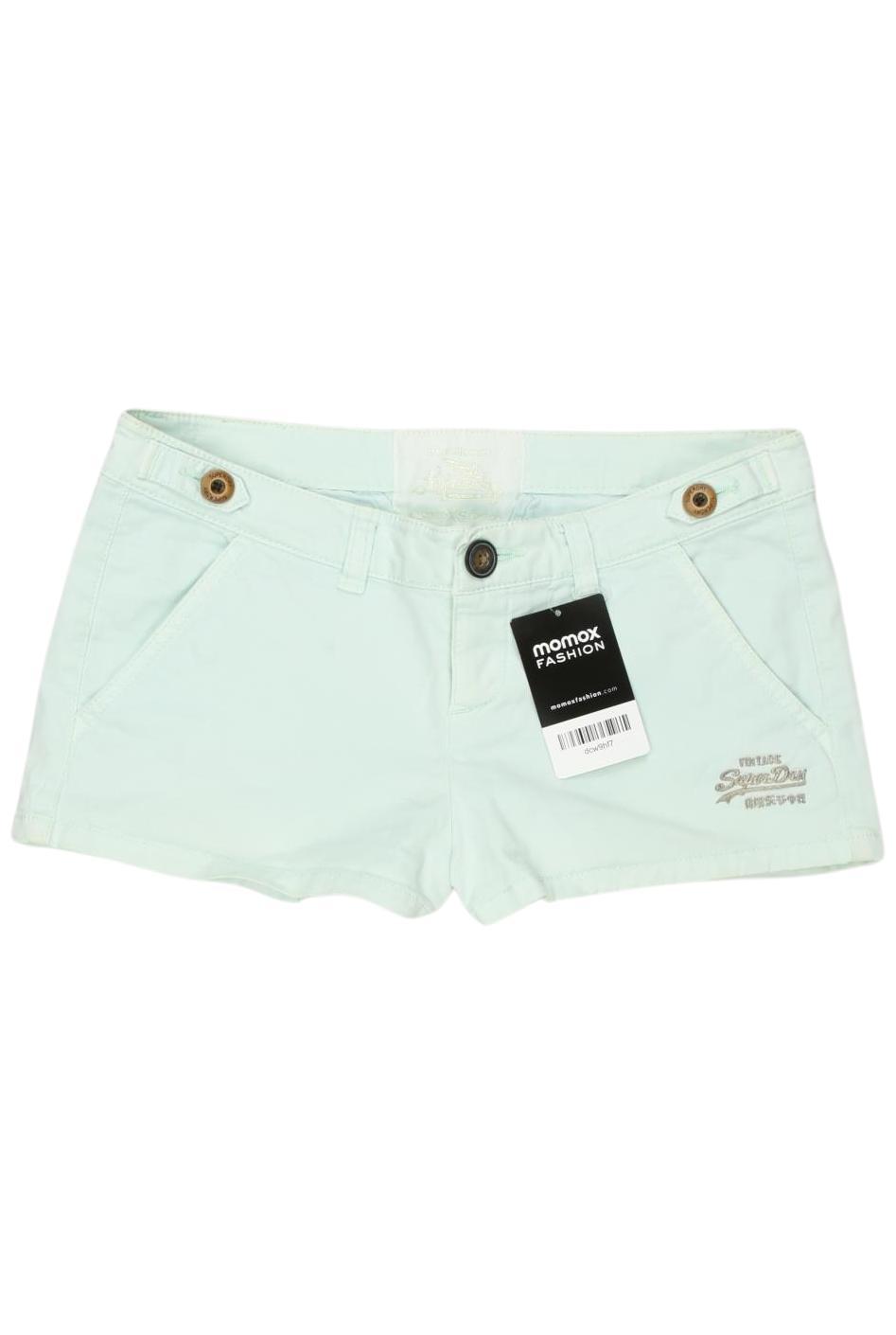 

Superdry Damen Shorts, hellgrün, Gr. 34