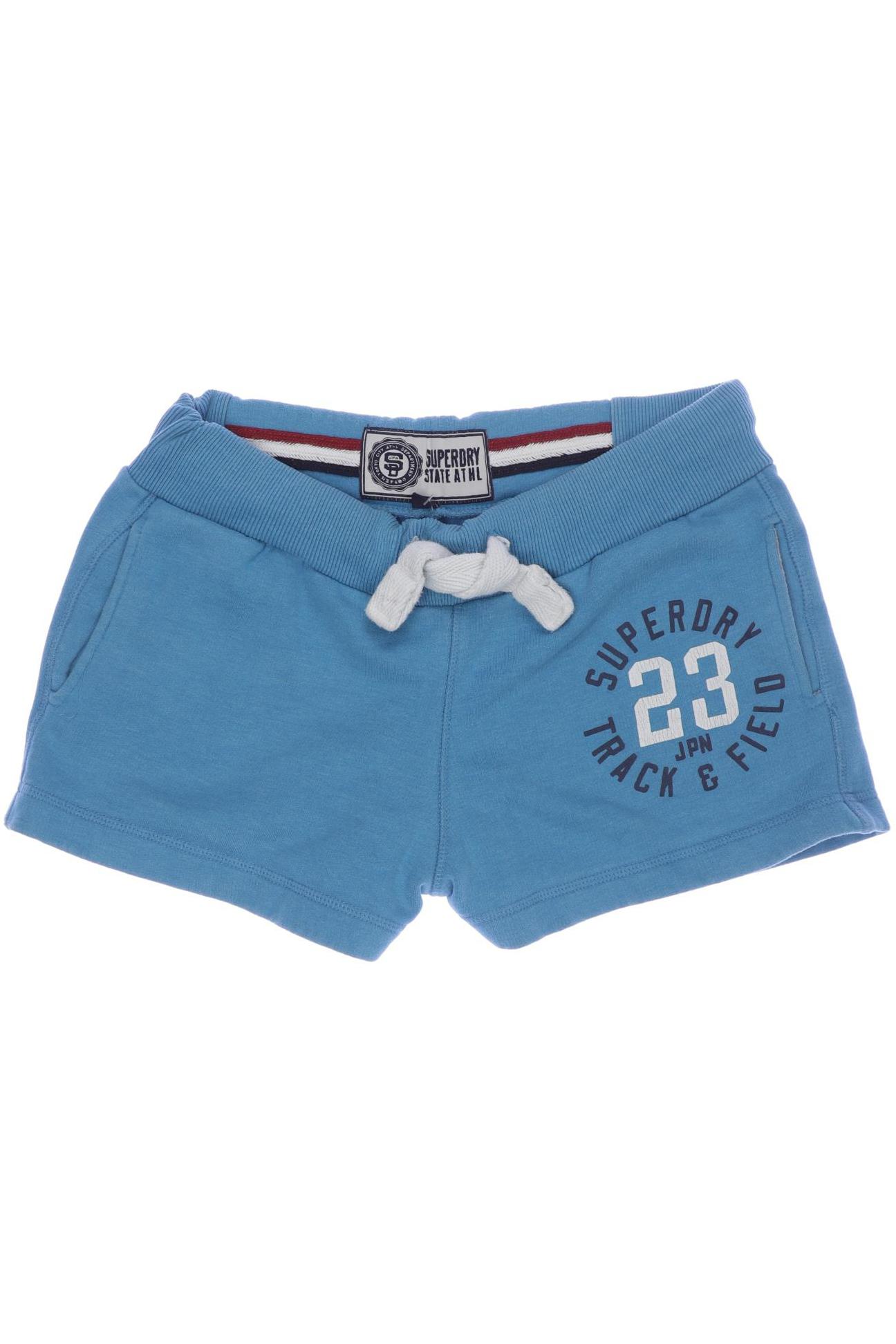 

Superdry Damen Shorts, blau, Gr. 38