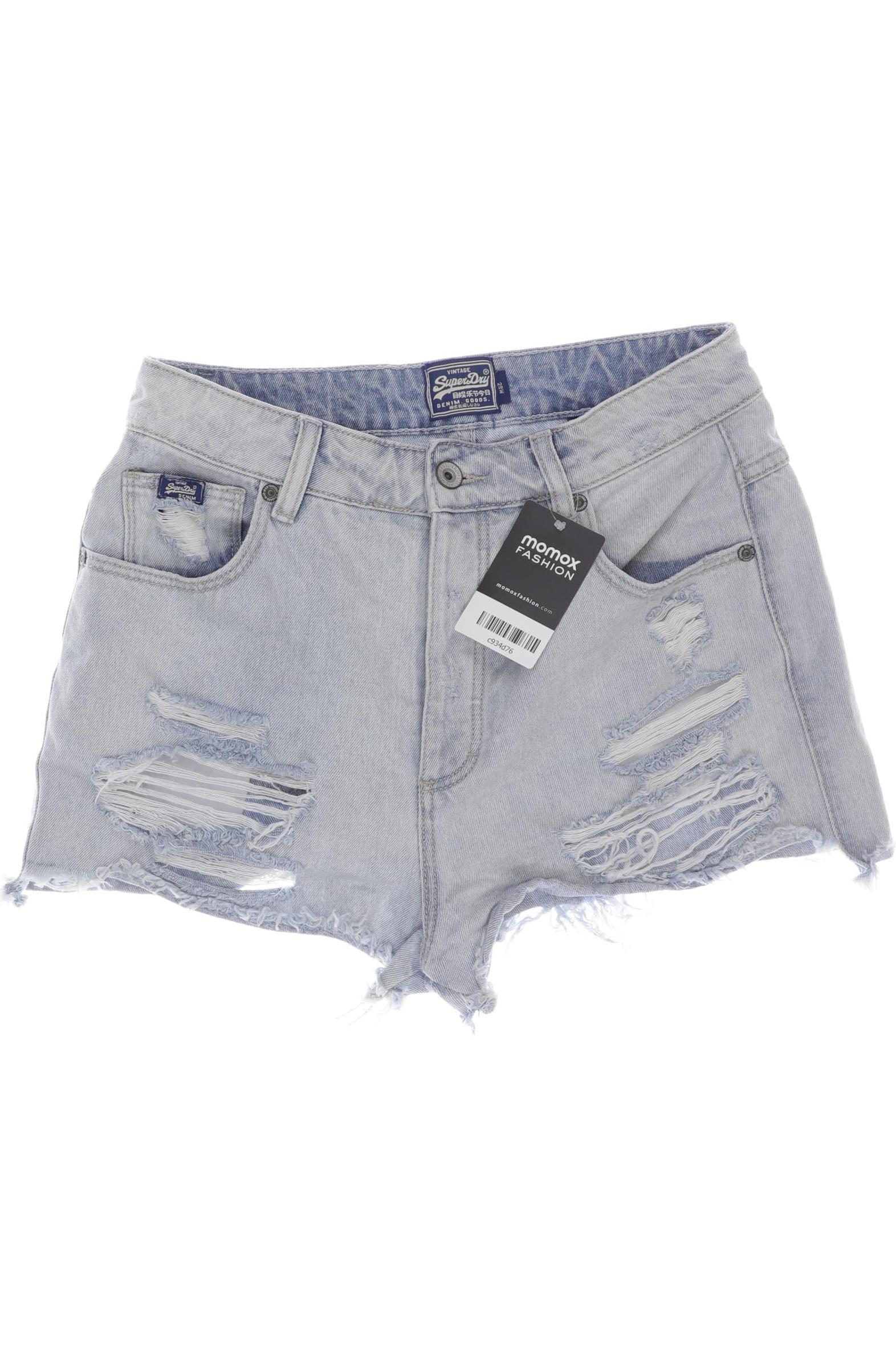 

Superdry Damen Shorts, blau, Gr. 28