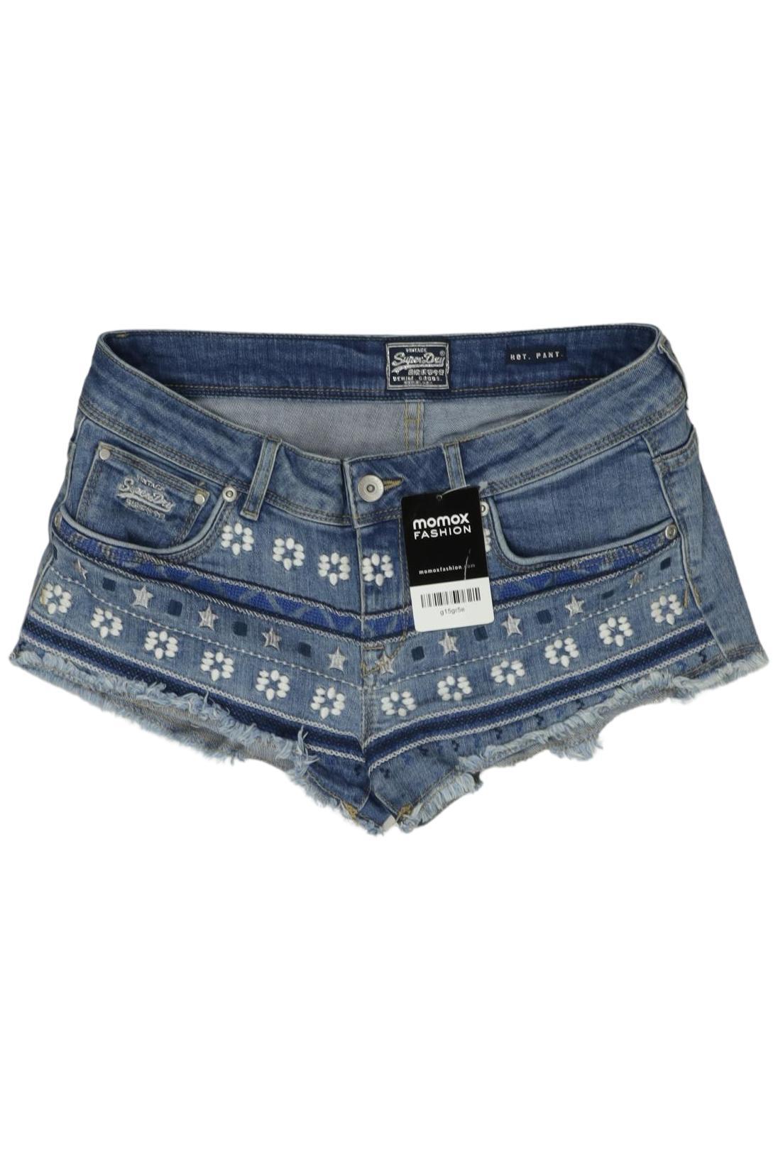 

Superdry Damen Shorts, blau, Gr. 30