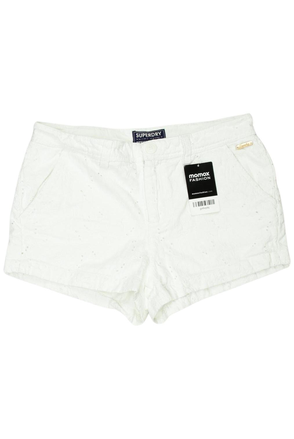 

Superdry Damen Shorts, weiß, Gr. 38
