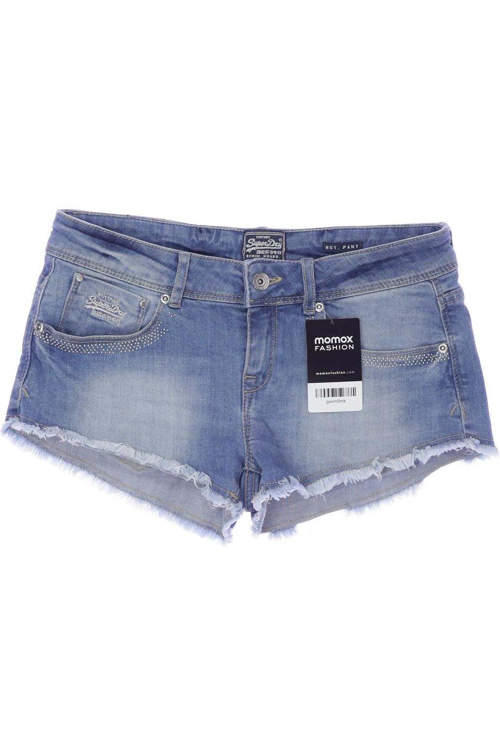 

Superdry Damen Shorts, hellblau, Gr. 28