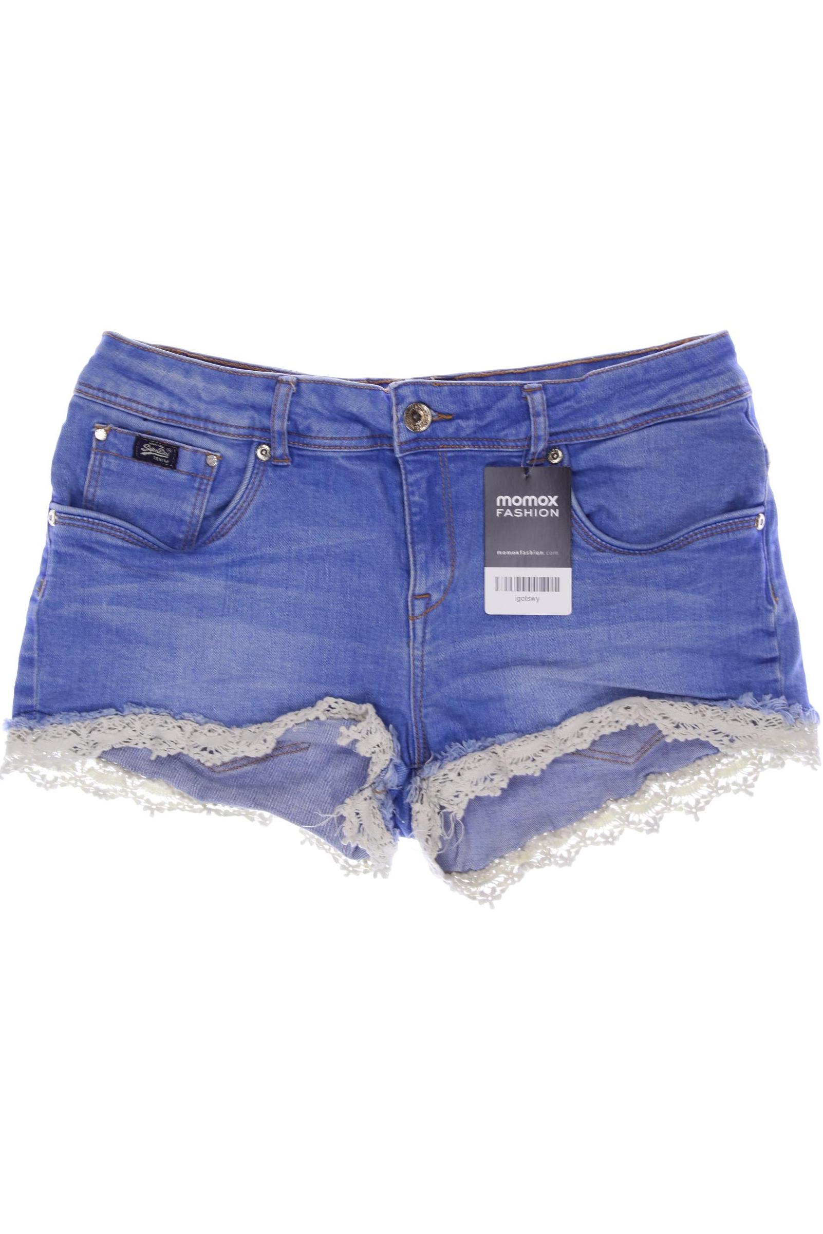 

Superdry Damen Shorts, blau